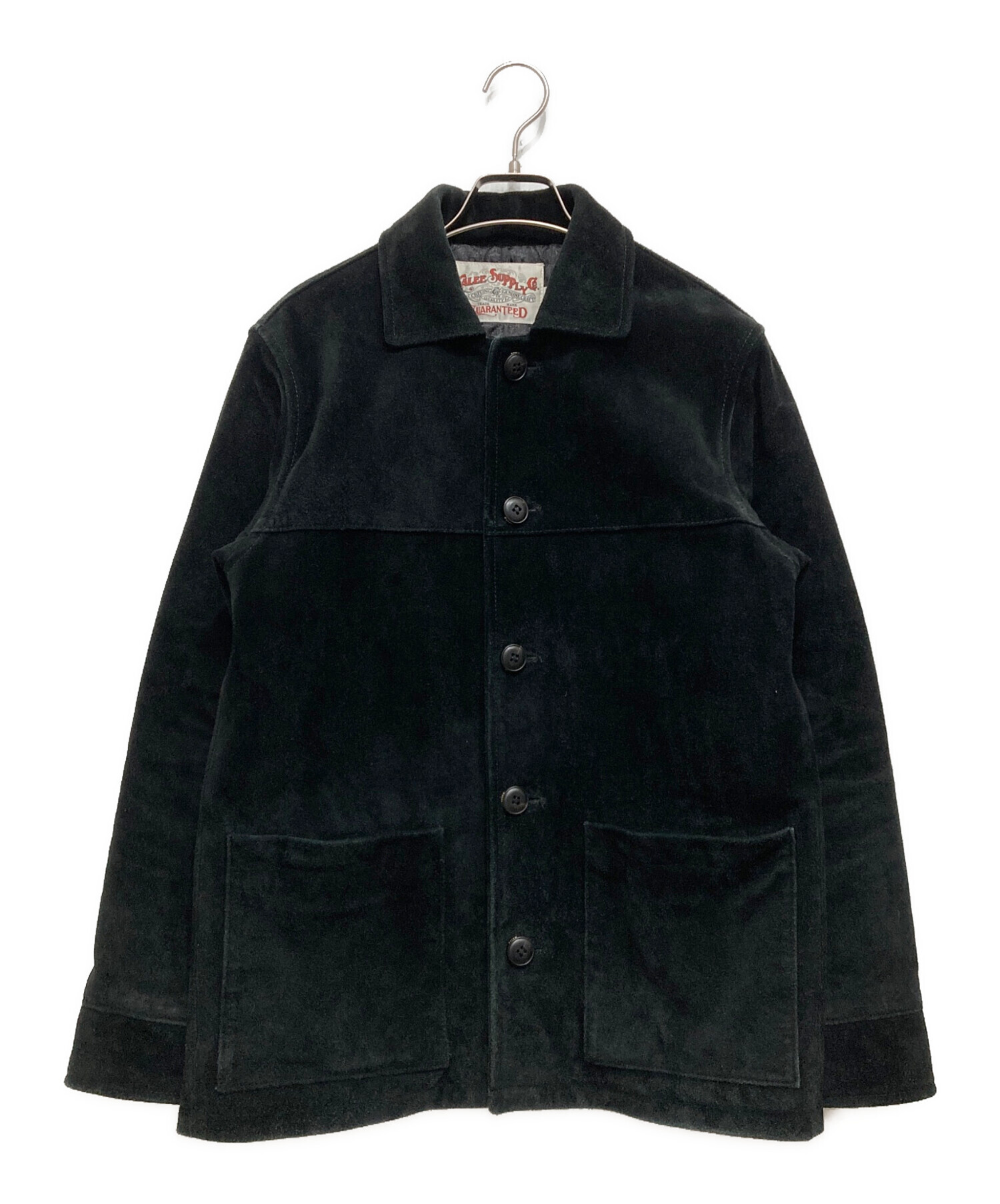 中古・古着通販】CALEE (キャリー) BACKSKIN CAR COAT TYPE LEATHER
