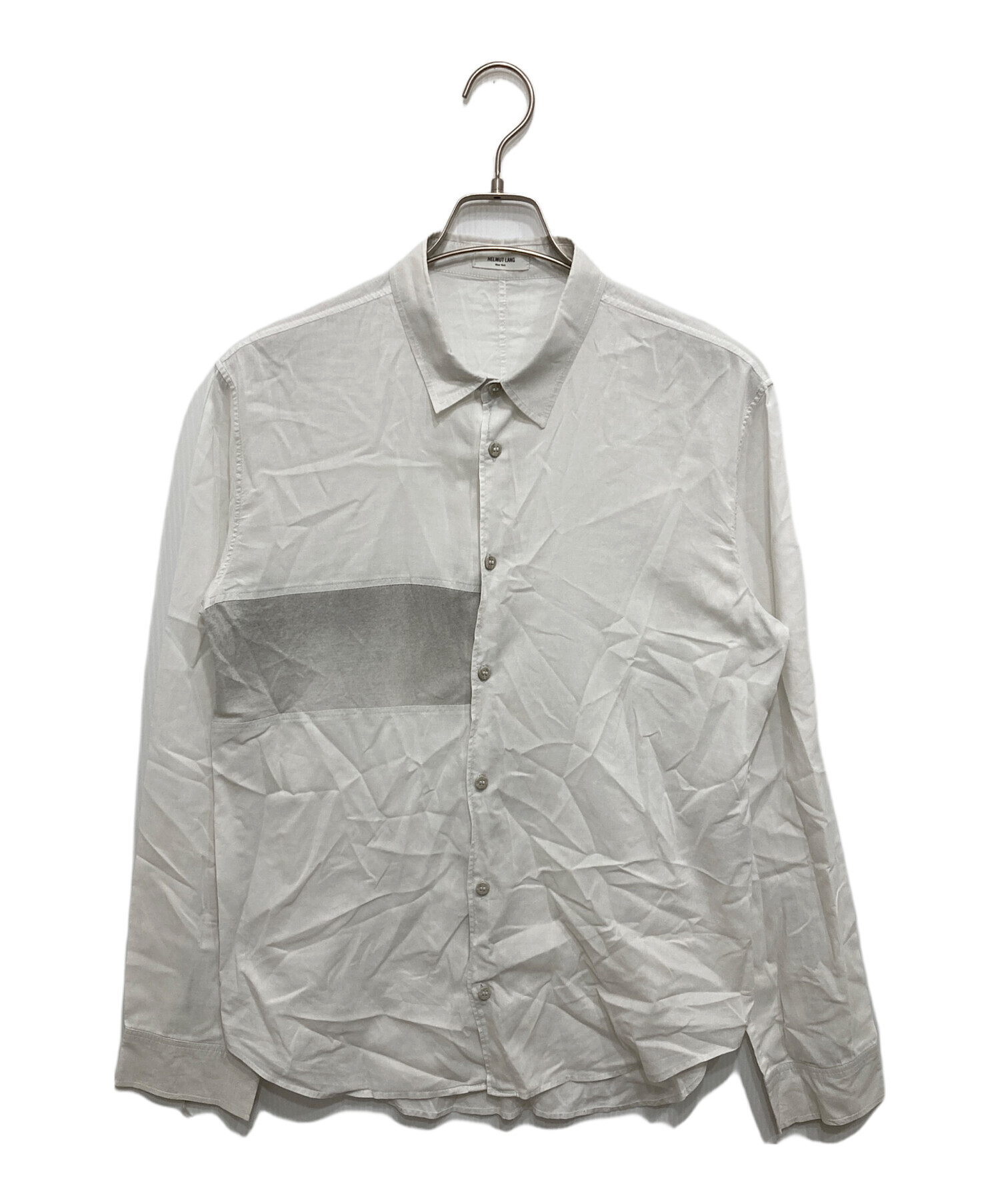 中古・古着通販】HELMUT LANG (ヘルムートラング) 長袖シャツ ホワイト