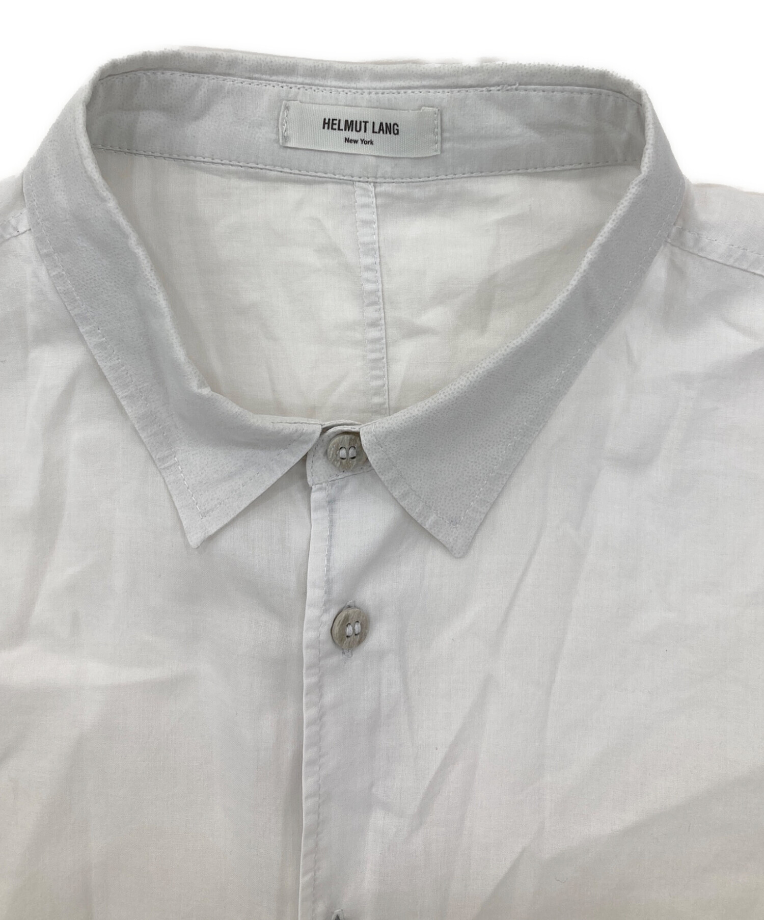 中古・古着通販】HELMUT LANG (ヘルムートラング) 長袖シャツ ホワイト