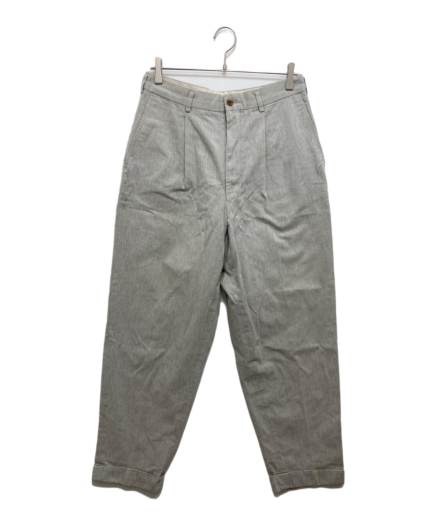 古着 commedesgarçons リネンタックパンツ ギャルソン 中古・古着通販】COMME des GARCONS HOMME (コムデギャルソン オム