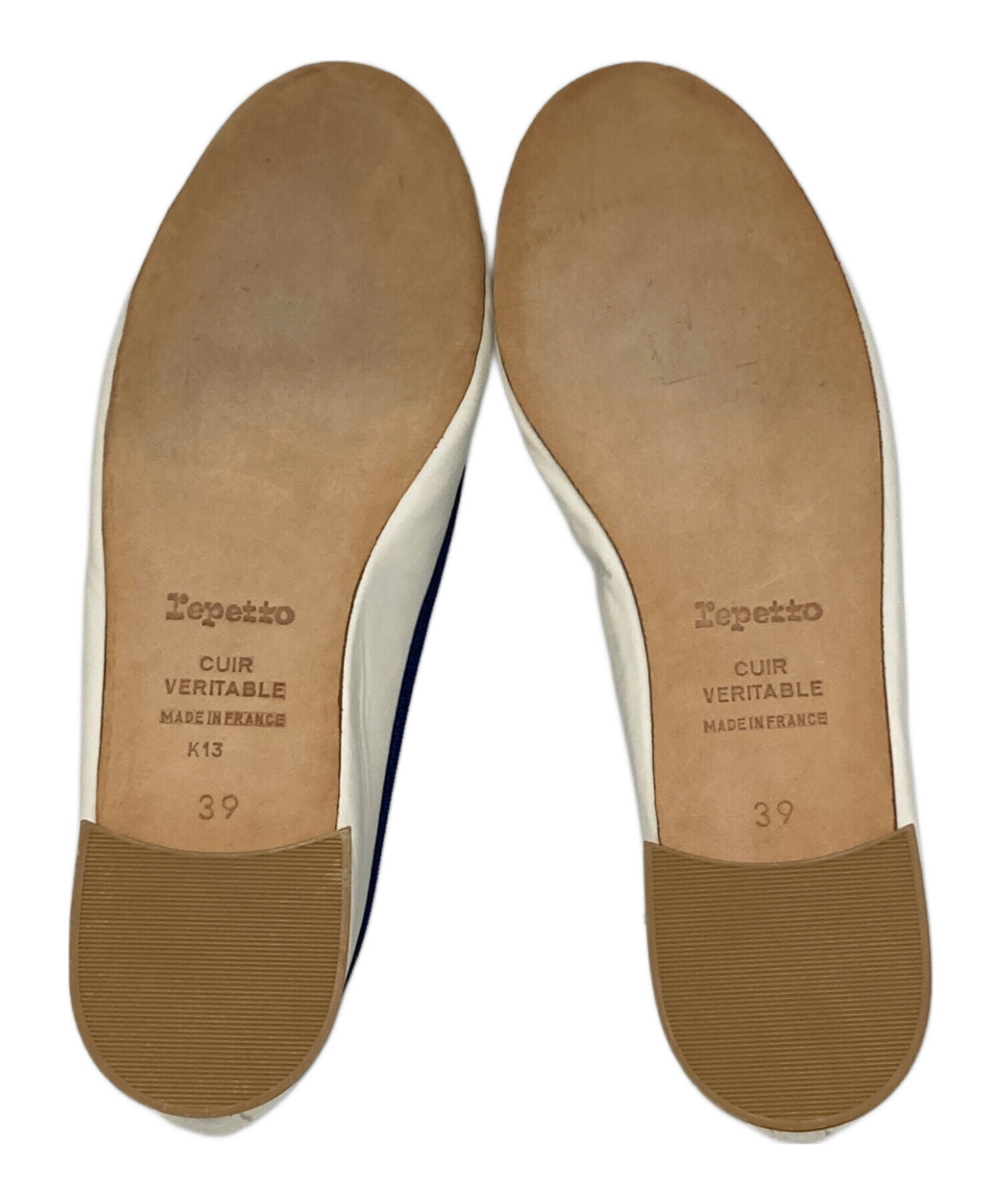 中古・古着通販】repetto (レペット) バレエシューズ ホワイト サイズ
