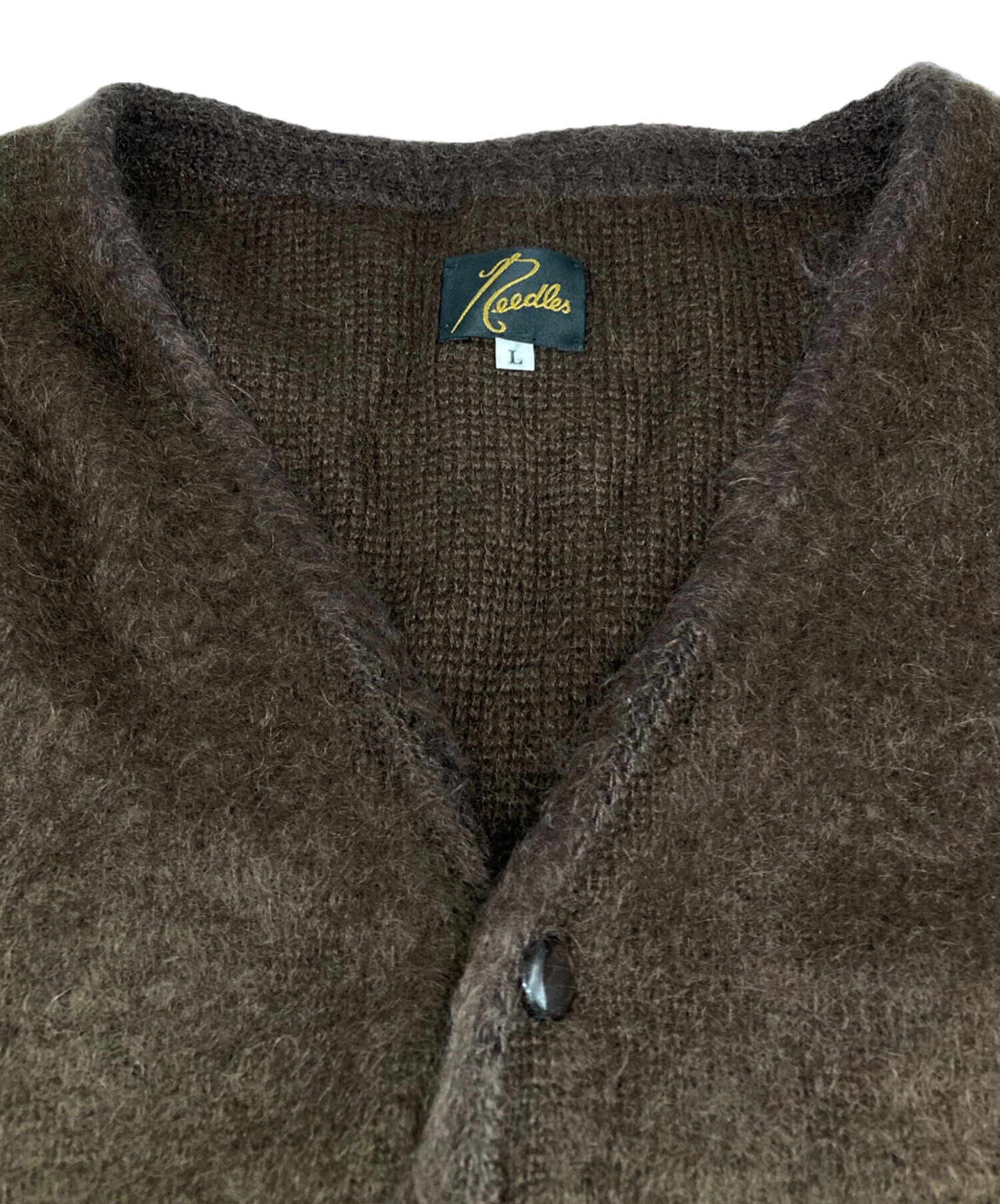 中古・古着通販】Needles (ニードルズ) Mohair Cardigan/モヘアニット