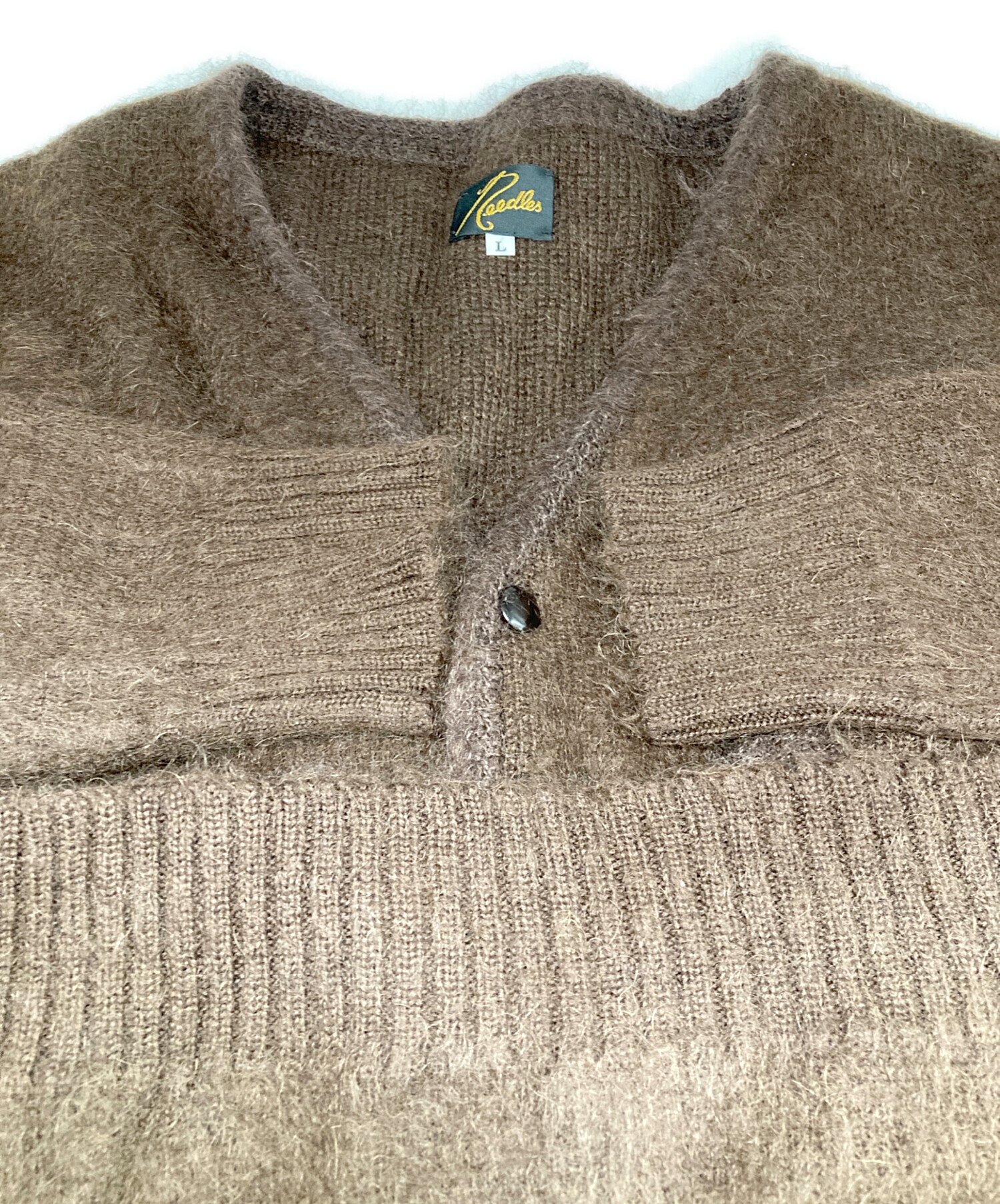 中古・古着通販】Needles (ニードルズ) Mohair Cardigan/モヘアニット