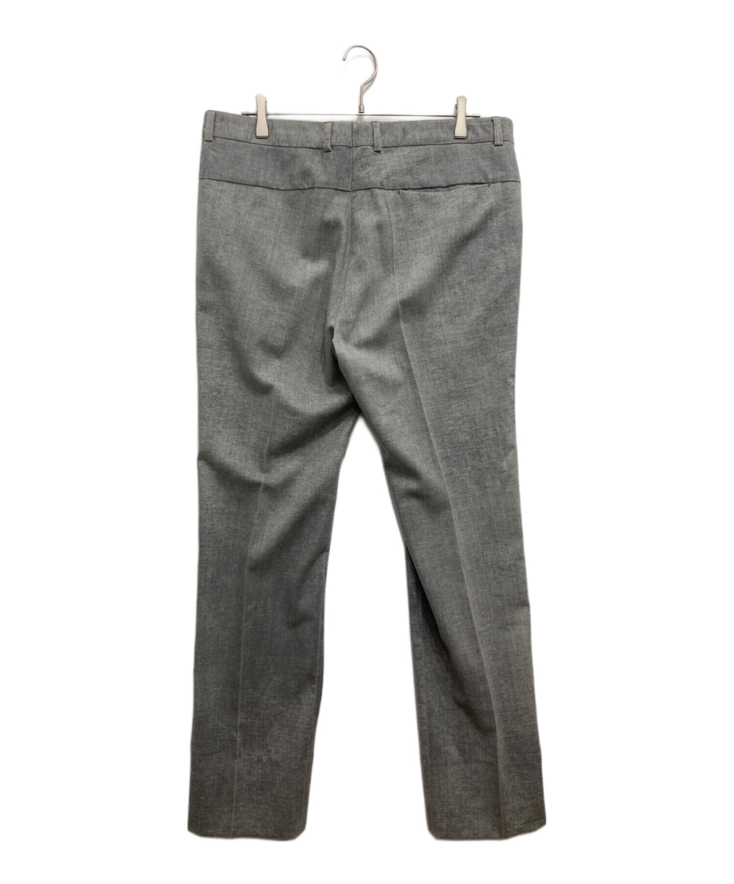 Maison Margiela スラックス グレー 中古・古着通販】Maison Margiela (メゾンマルジェラ) ウールタック