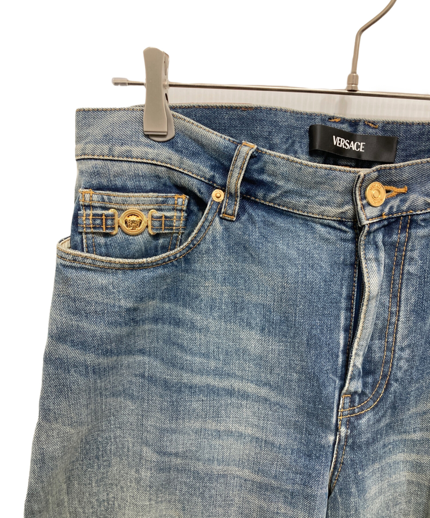 中古・古着通販】VERSACE (ヴェルサーチ) Made in Japan Baggy Twisted