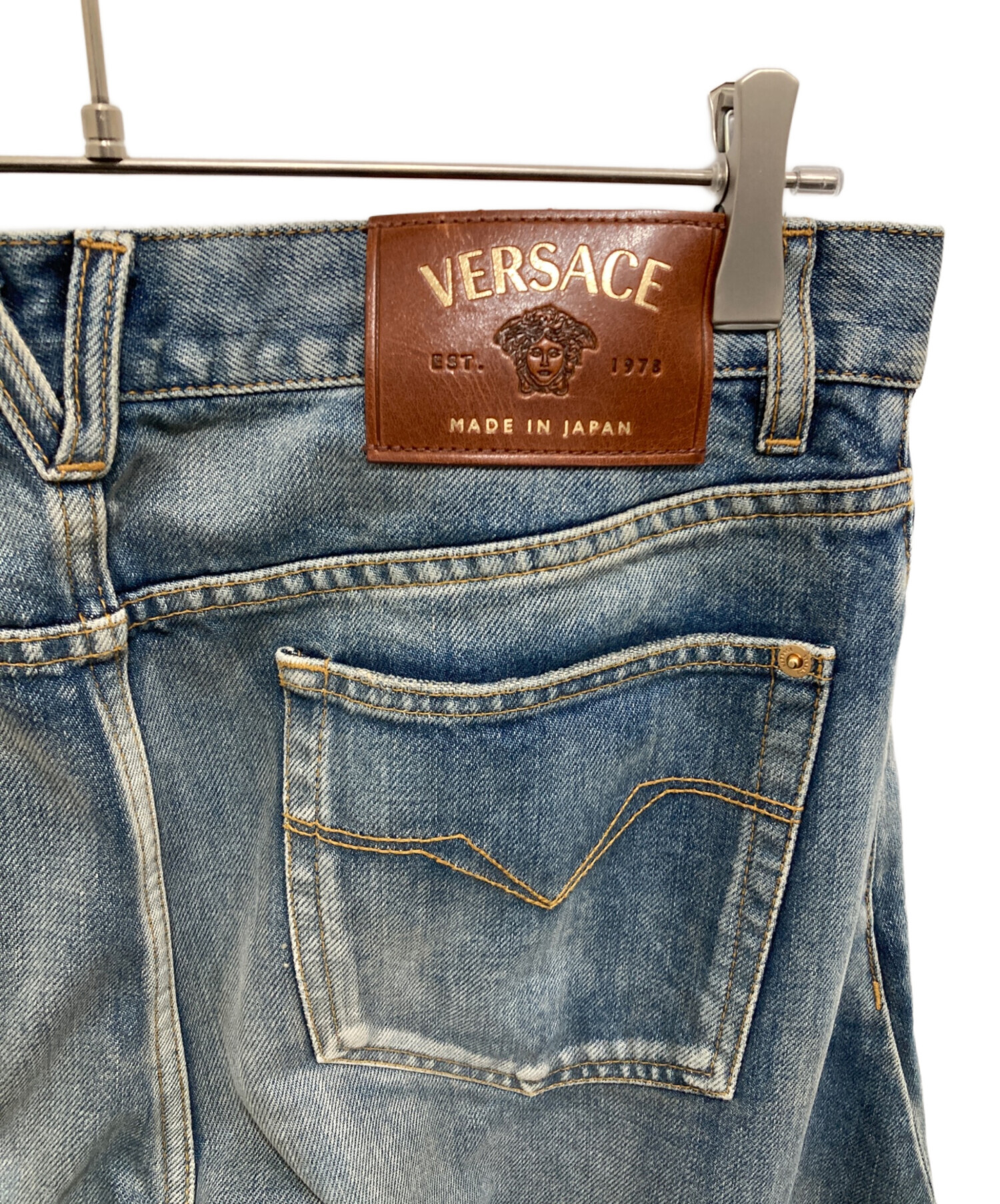 中古・古着通販】VERSACE (ヴェルサーチ) Made in Japan Baggy Twisted