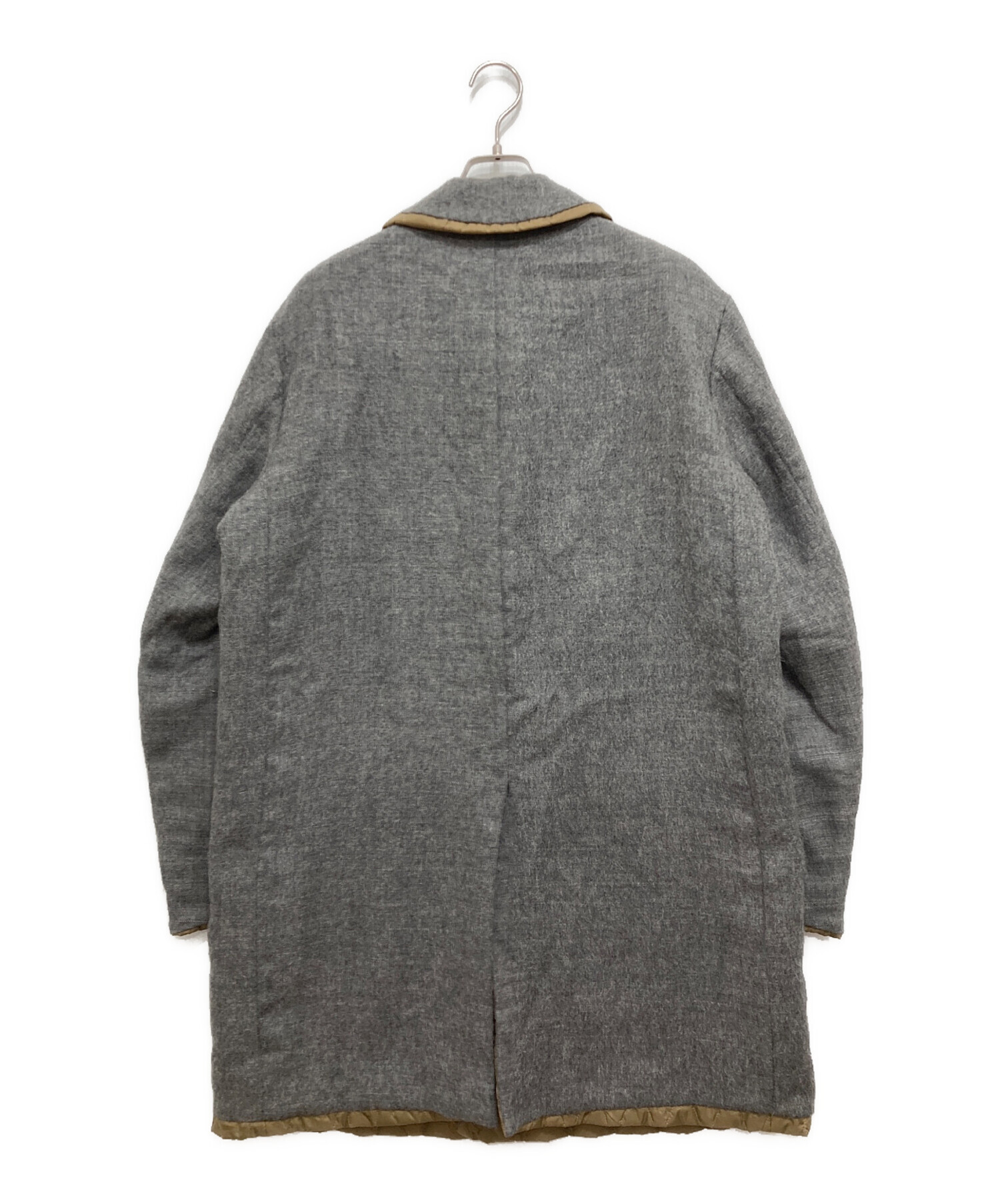 kolor リバーシブルコート　カラー　アルパカ　キルティング 中古・古着通販】KOLOR (カラー) 00'sリバーシブルジャケット