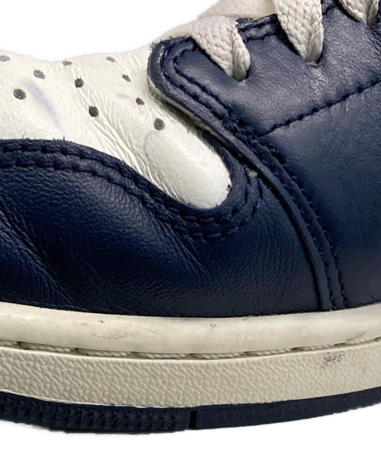 中古・古着通販】NIKE (ナイキ) AIR JORDAN 1 RETRO LOW OG Obsidian