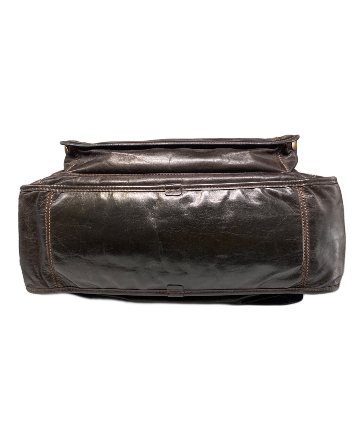 中古・古着通販】Chloe (クロエ) ベイ レザー ハンドバッグ ブラウン