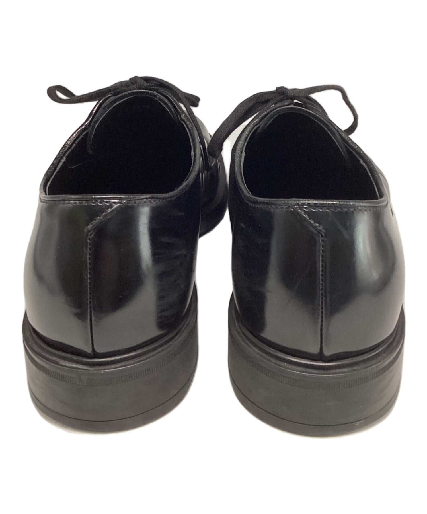 中古・古着通販】PRADA (プラダ) プレーントゥダービーシューズ