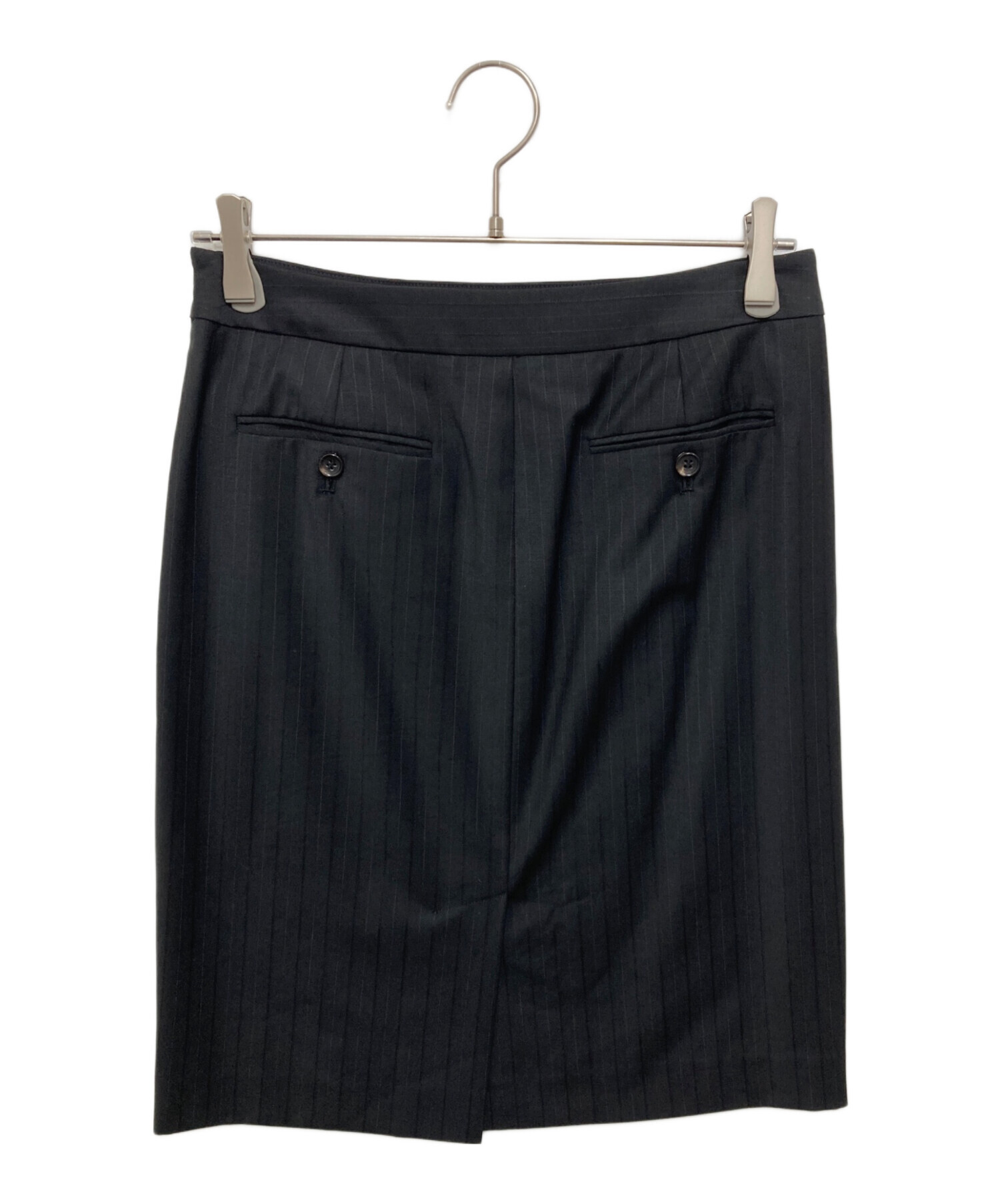 中古・古着通販】theory (セオリー) スカートセットアップ ブラック