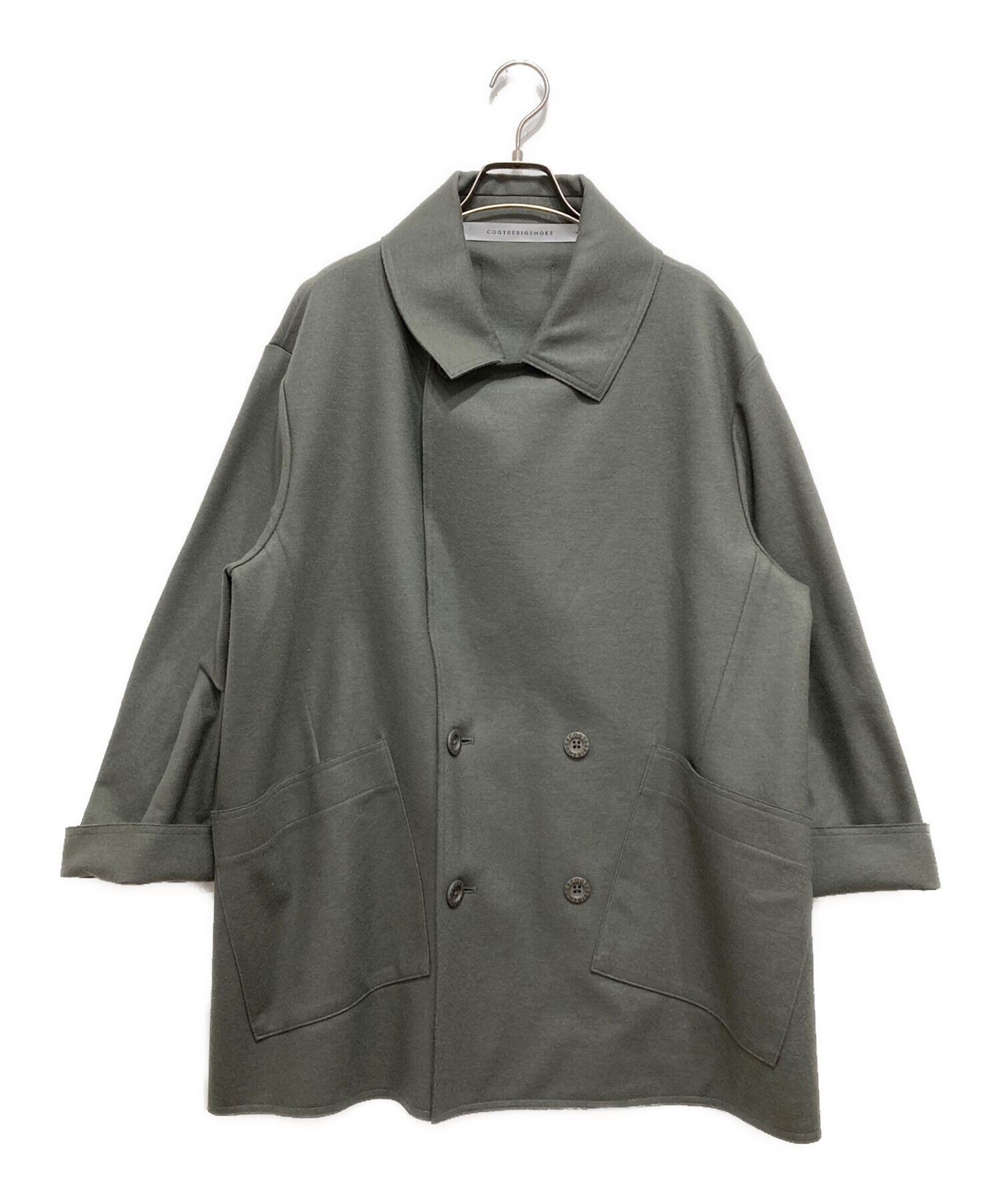 中古・古着通販】COGTHEBIGSMOKE (コグザビッグスモーク) ウールコート 