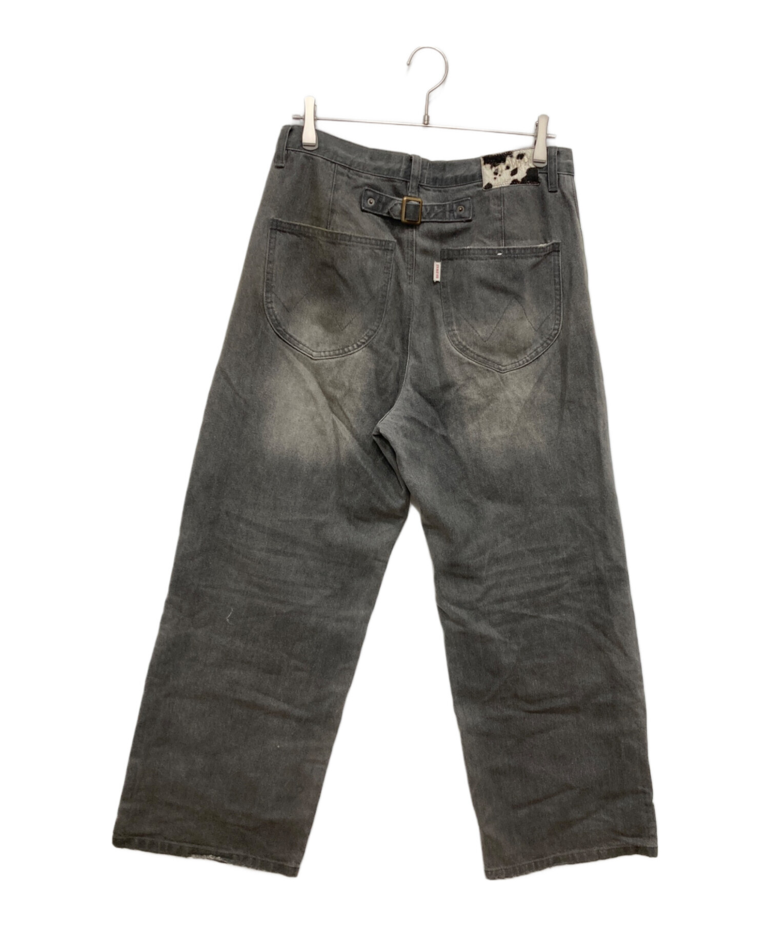 中古・古着通販】BADWAY (バッドウェイ) Coating double knee denim 