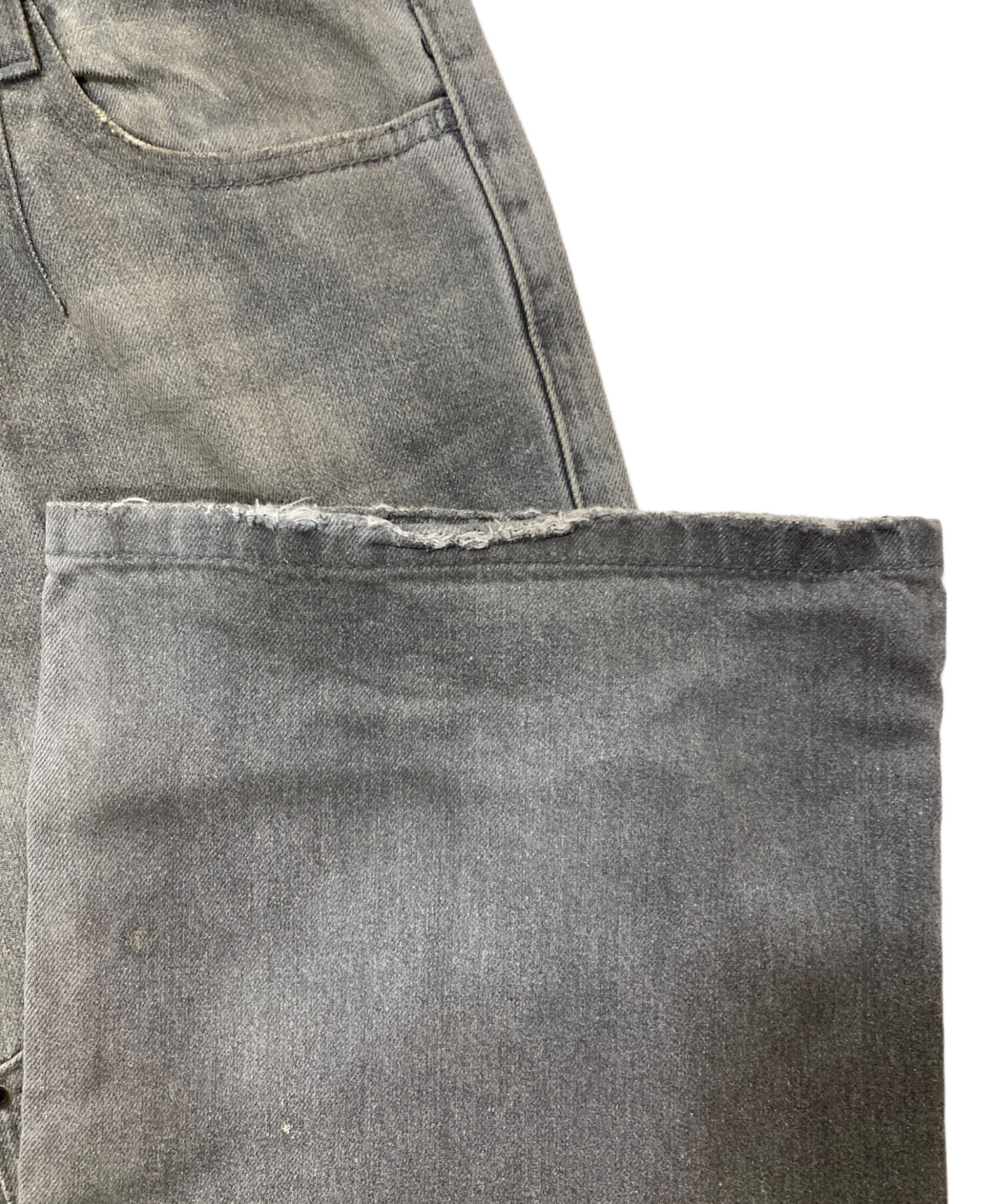 中古・古着通販】BADWAY (バッドウェイ) Coating double knee denim