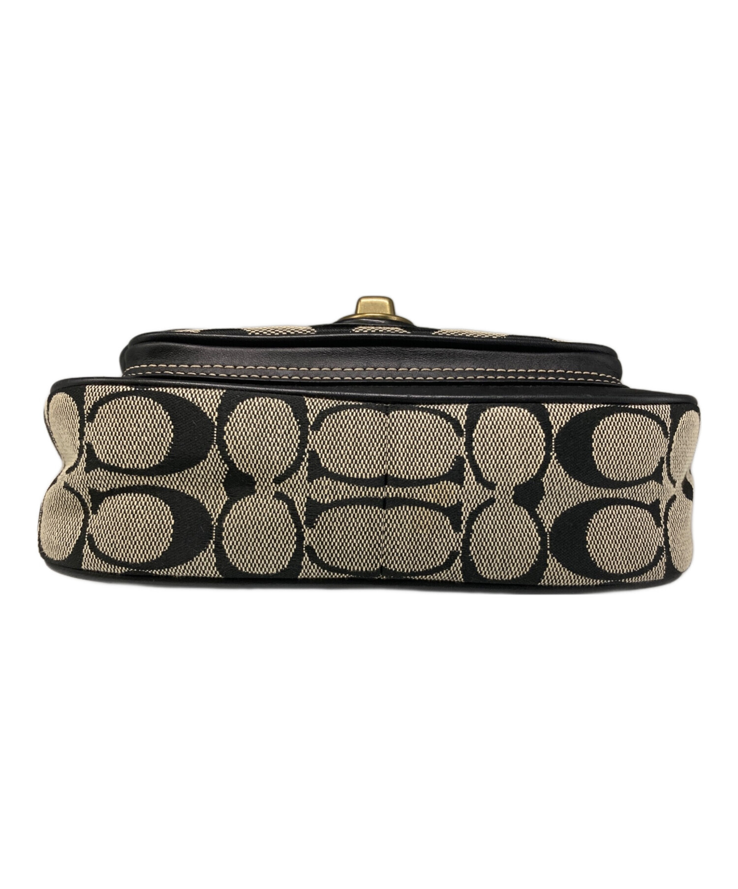 中古・古着通販】COACH (コーチ) ターンロックシグネチャーショルダー