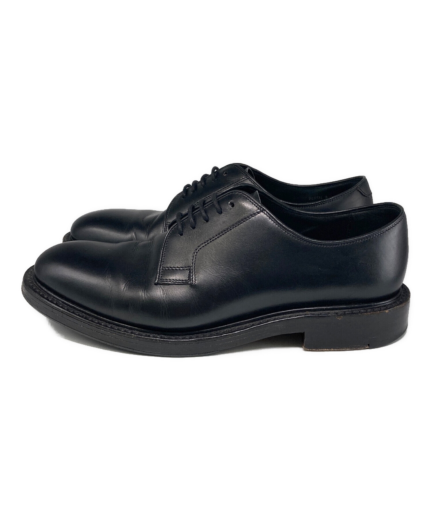 中古・古着通販】LOAKE 1880 (ローク) プレーントゥシューズ ブラック
