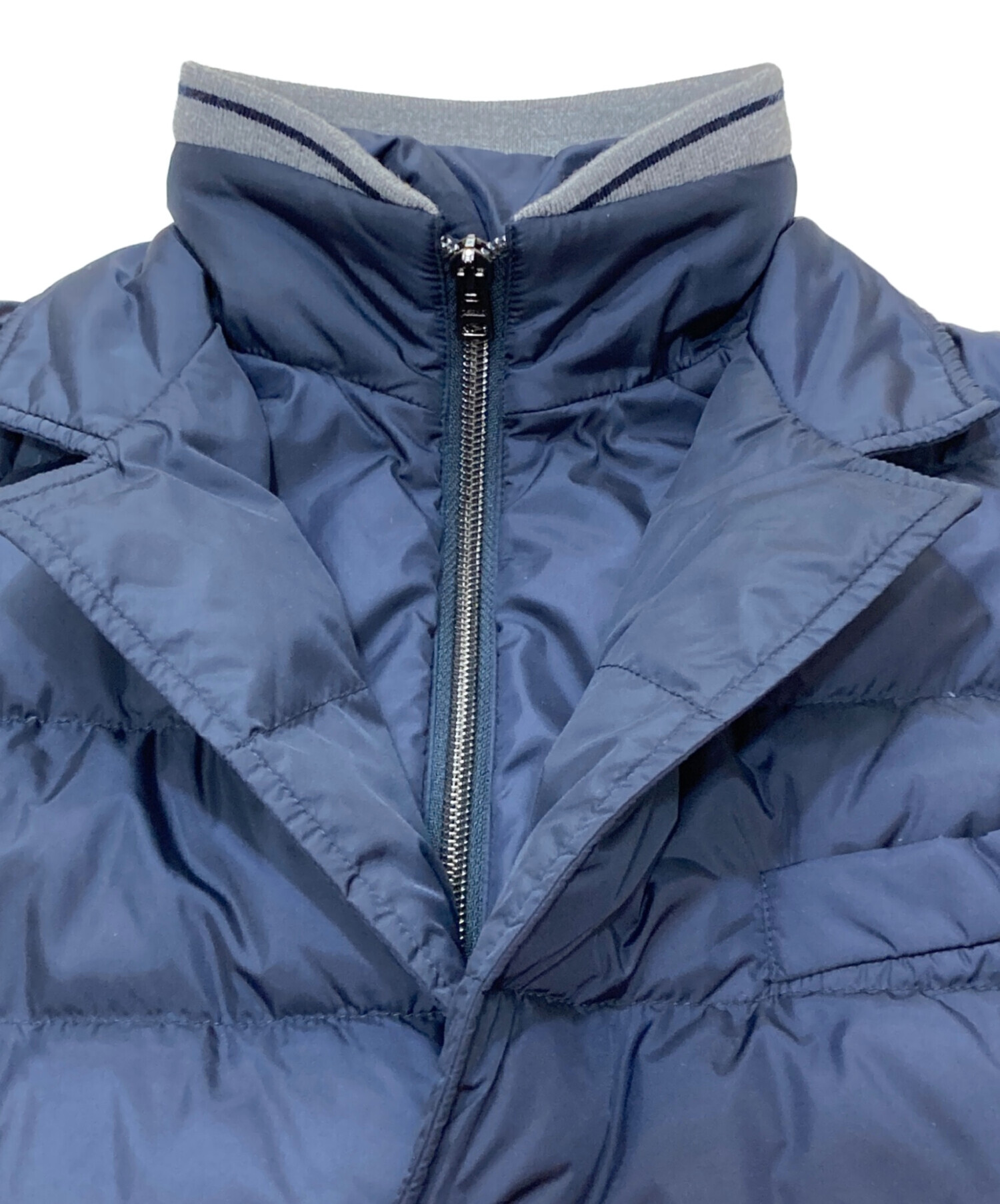 【tanpopoページ】Herno ネイビー ダウンジャケット 中古・古着通販】HERNO (ヘルノ) POLAR-TECH ダウンジャケット