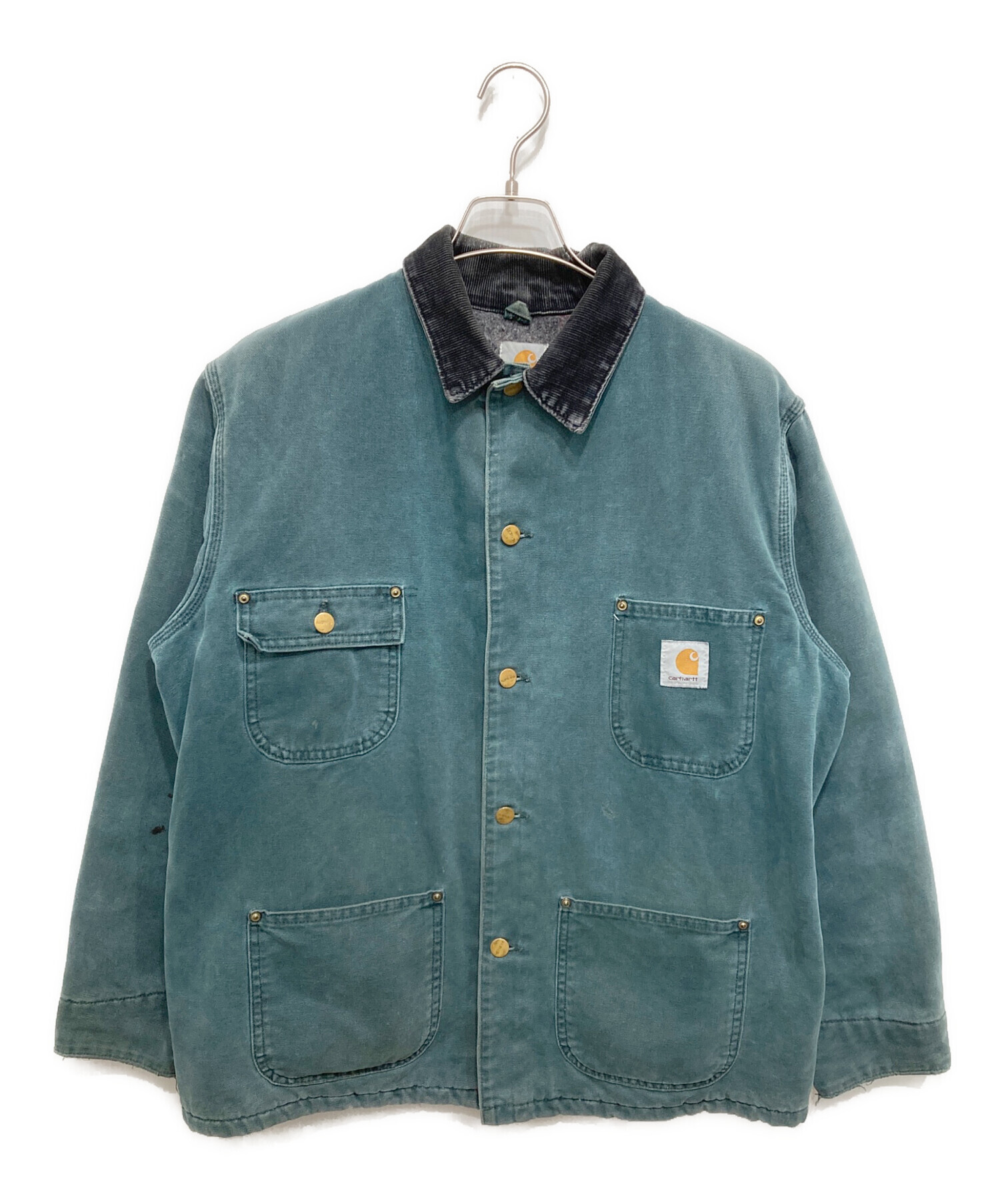 Carhartt カーハート チョアコート 古着 モスグリーン 中古・古着通販】CarHartt (カーハート) 80's チョアコート グリーン