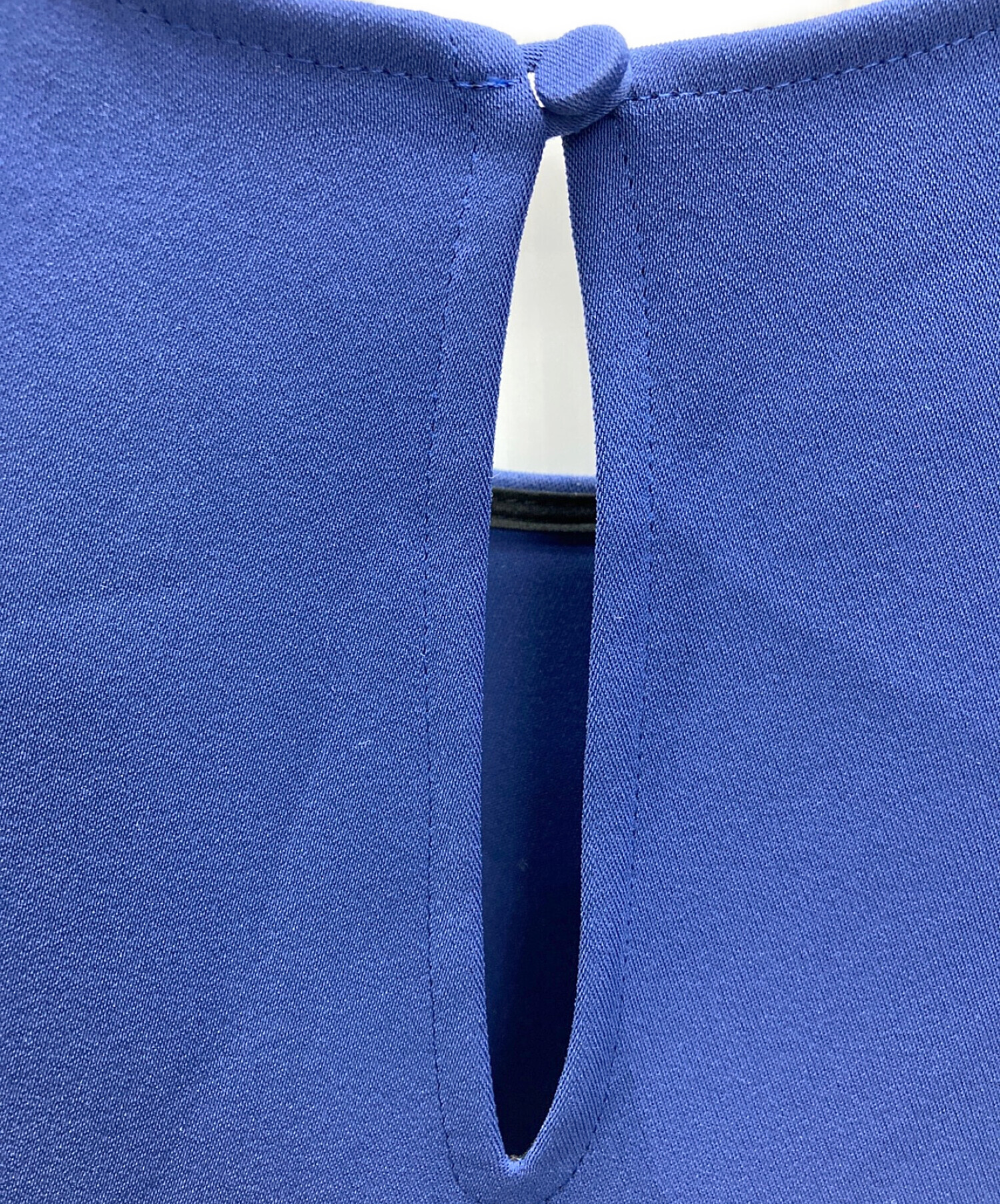 中古・古着通販】ADEAM (アディアム) ブラウスワンピース ブルー