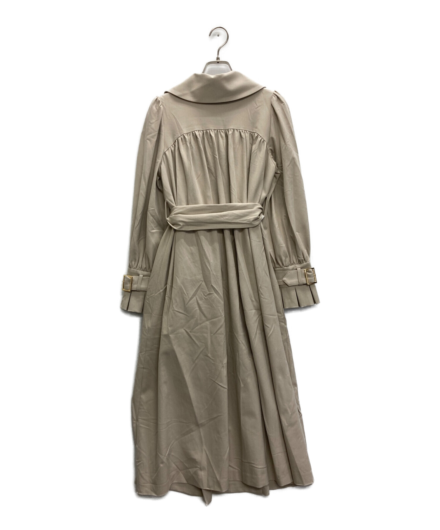 Herlipto Belted Dress Trench Coat taupe Her lip to - Herlipto