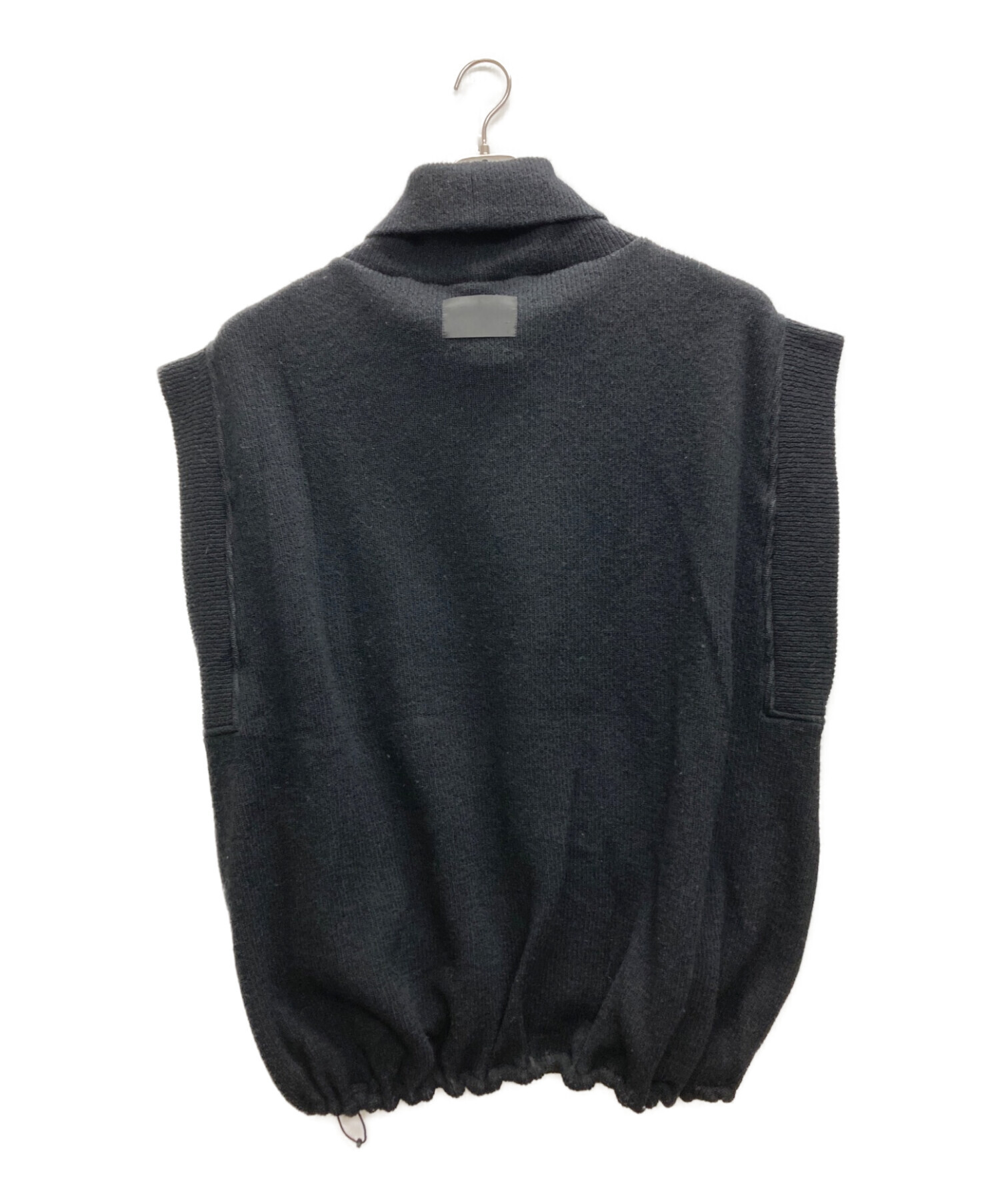 COGTHEBIGSMOKEGISELE ROLLNECK GILLETブラック