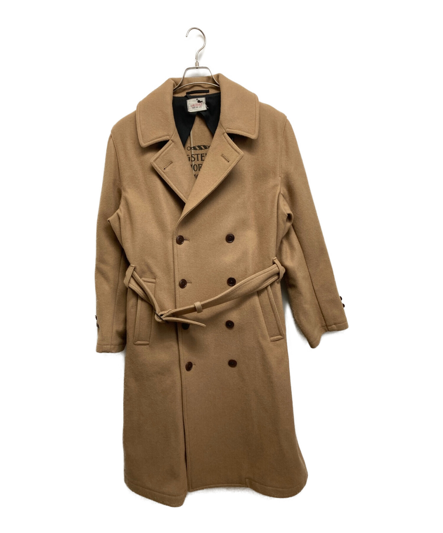 ギャングスタービルclassic parlorコットン ベージュ トレンチコート 中古・古着通販】GANGSTERVILLE (ギャングスタービル) CLASSIC PARLOR