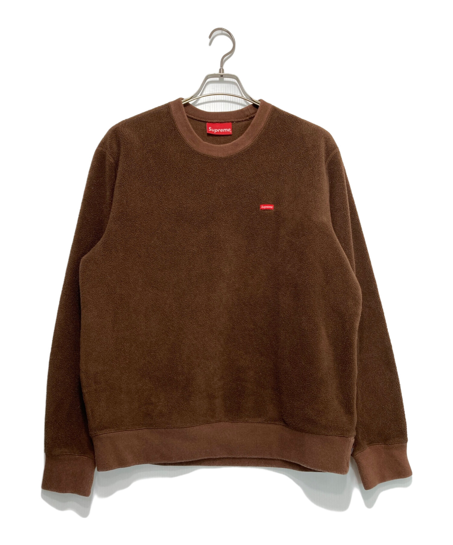 SUPREME Polartec Small Box Crewneck Supreme Polartec Small Box