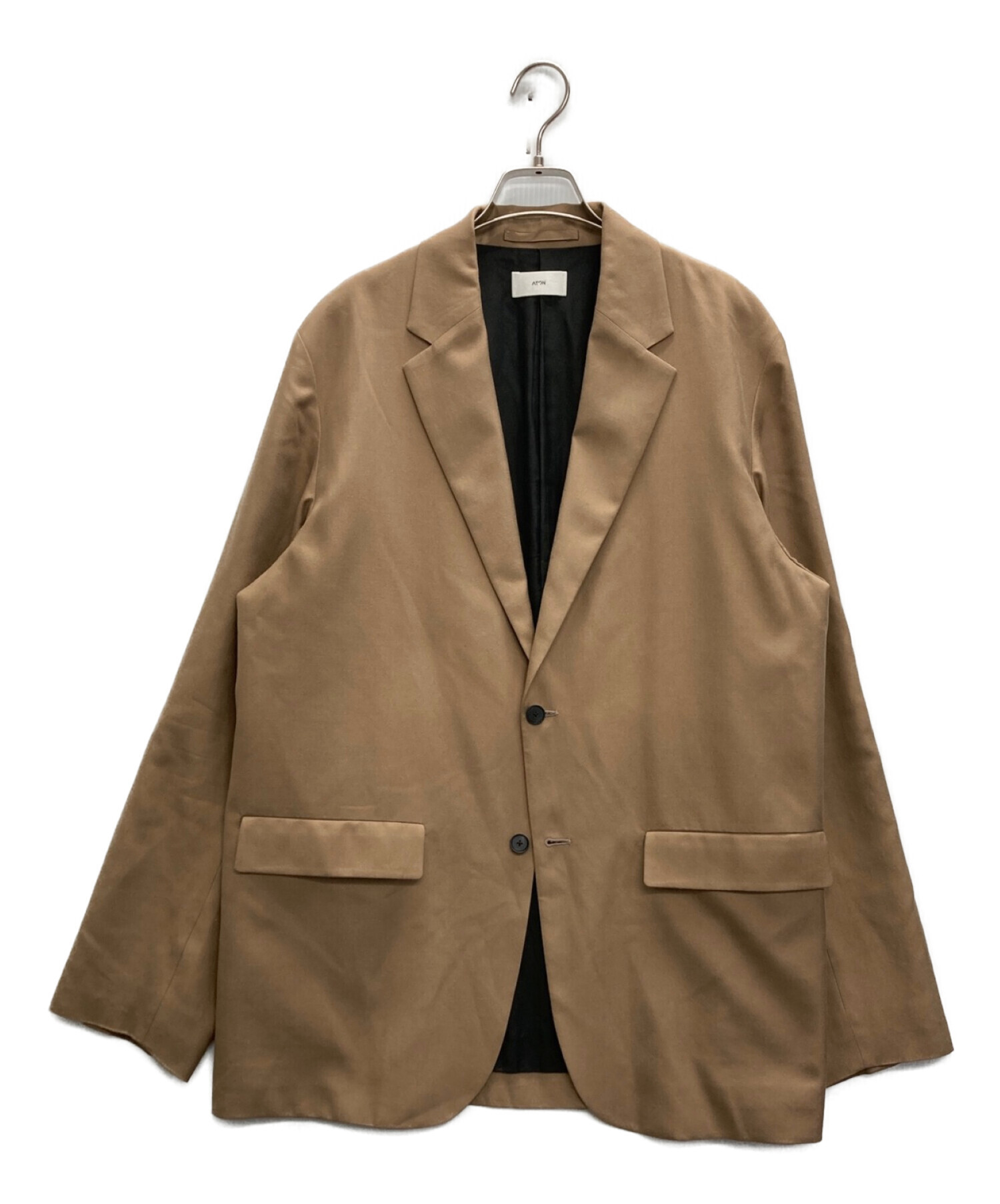 中古・古着通販】ATON (エイトン) NIDOM SILK TAILORED JACKET