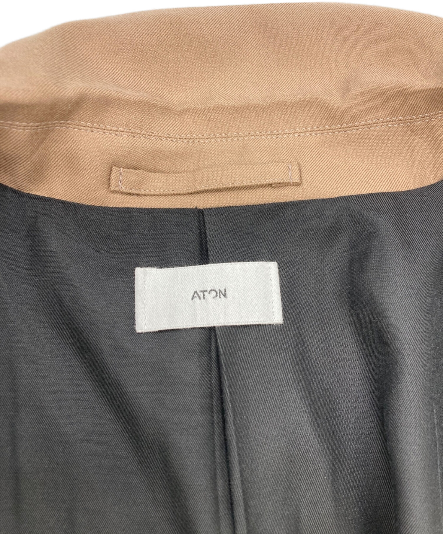 中古・古着通販】ATON (エイトン) NIDOM SILK TAILORED JACKET