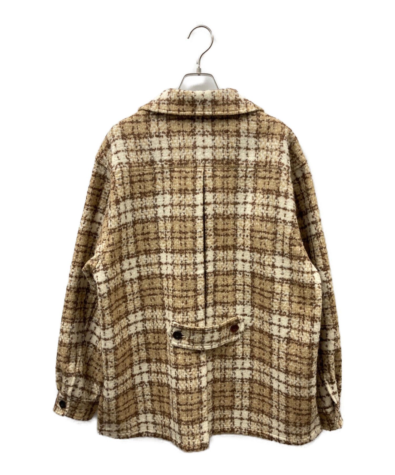 中古・古着通販】NEZU YOHINTEN (ネヅヨウヒンテン) 23AW BOUCLE CHECK