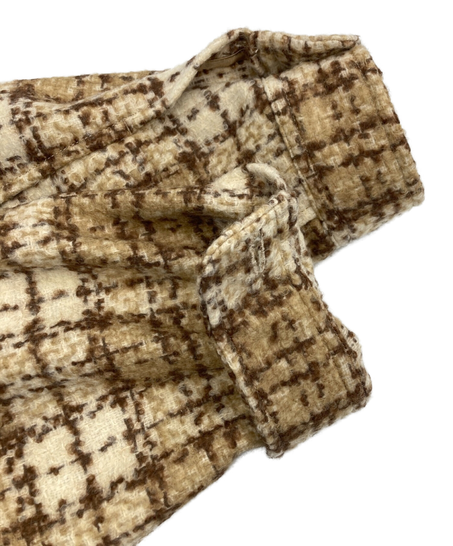 中古・古着通販】NEZU YOHINTEN (ネヅヨウヒンテン) 23AW BOUCLE CHECK 