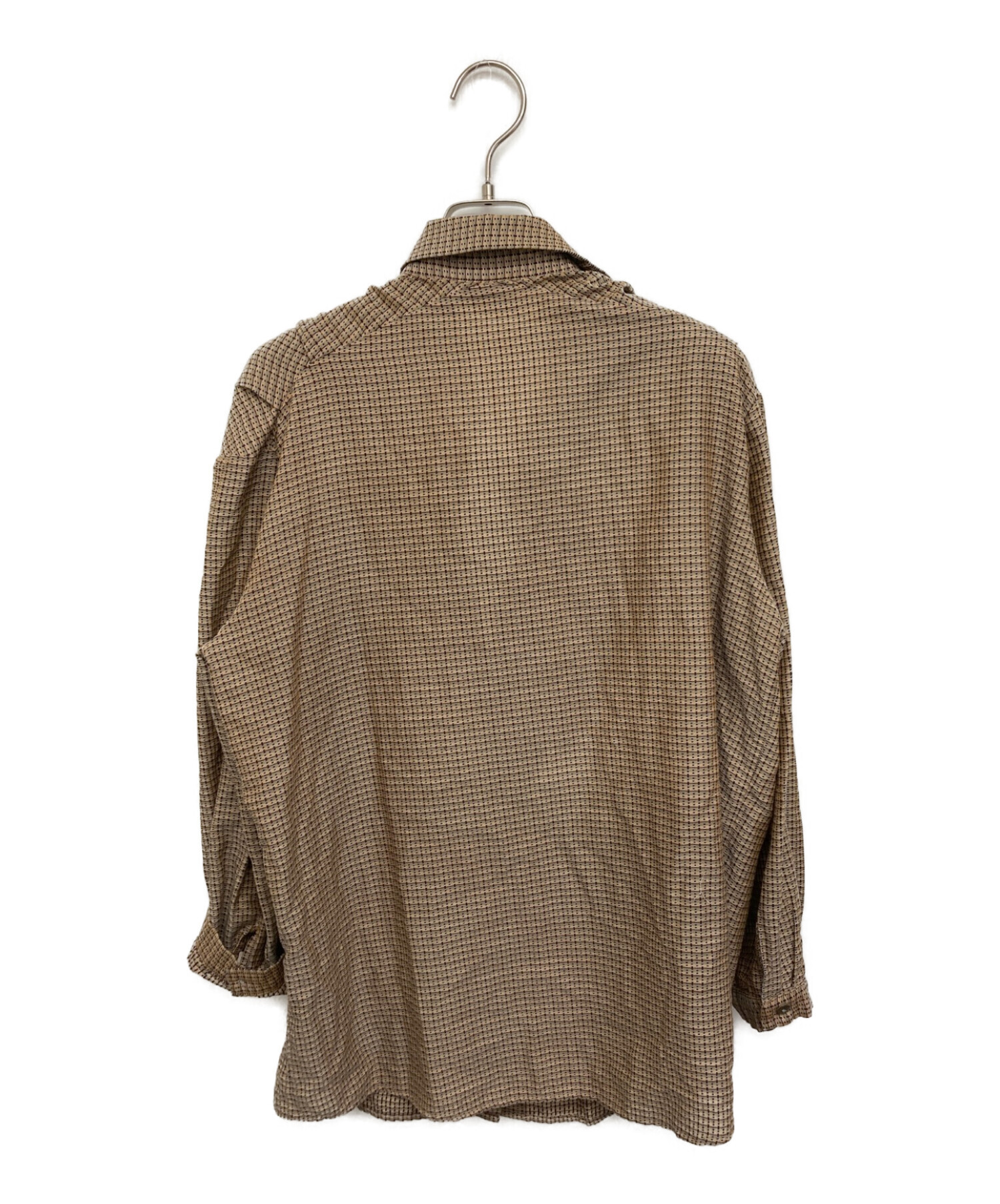 DRIES VAN NOTEN ブラウン シャツ 38