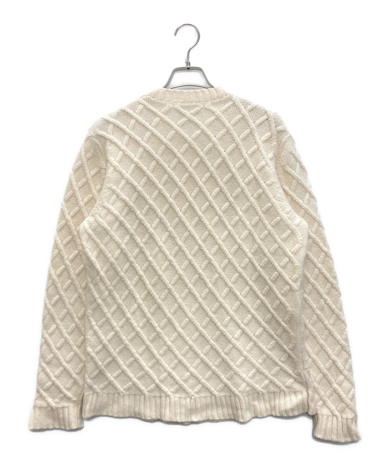 中古・古着通販】dunhill (ダンヒル) カシミヤニット アイボリー