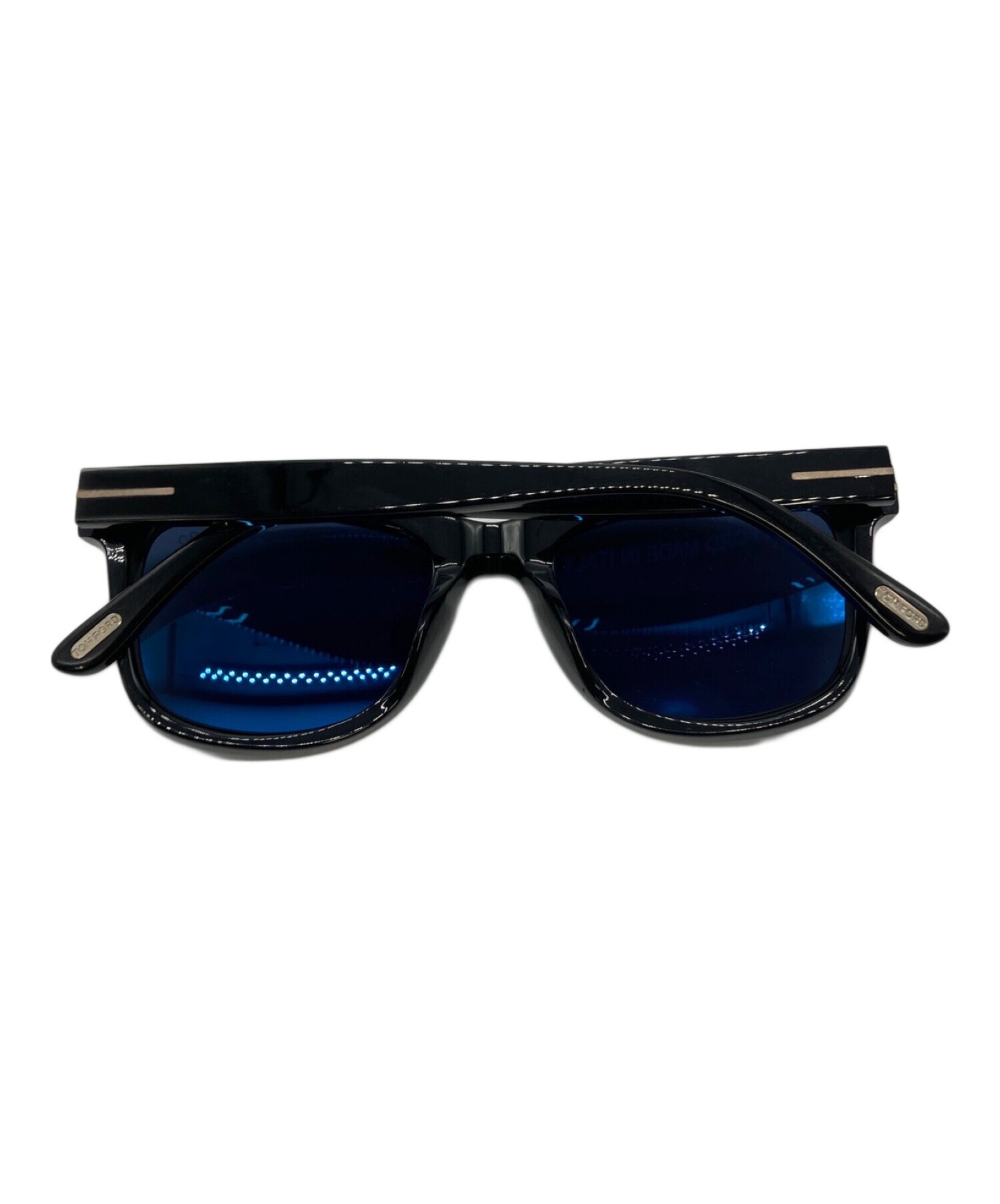 中古・古着通販】TOM FORD (トムフォード) LEOサングラス ブラック 