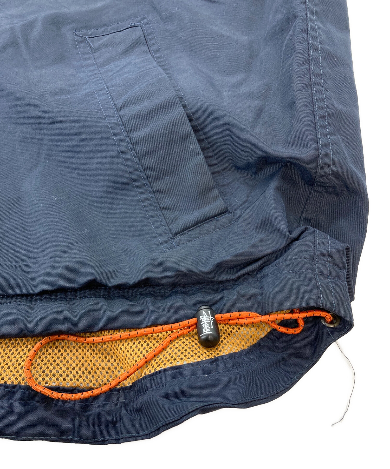 【超希少❗️】90s old stussy マウンテンパーカー　紺タグ　L 超希少❗️】90s old stussy マウンテンパーカー 紺タグ L