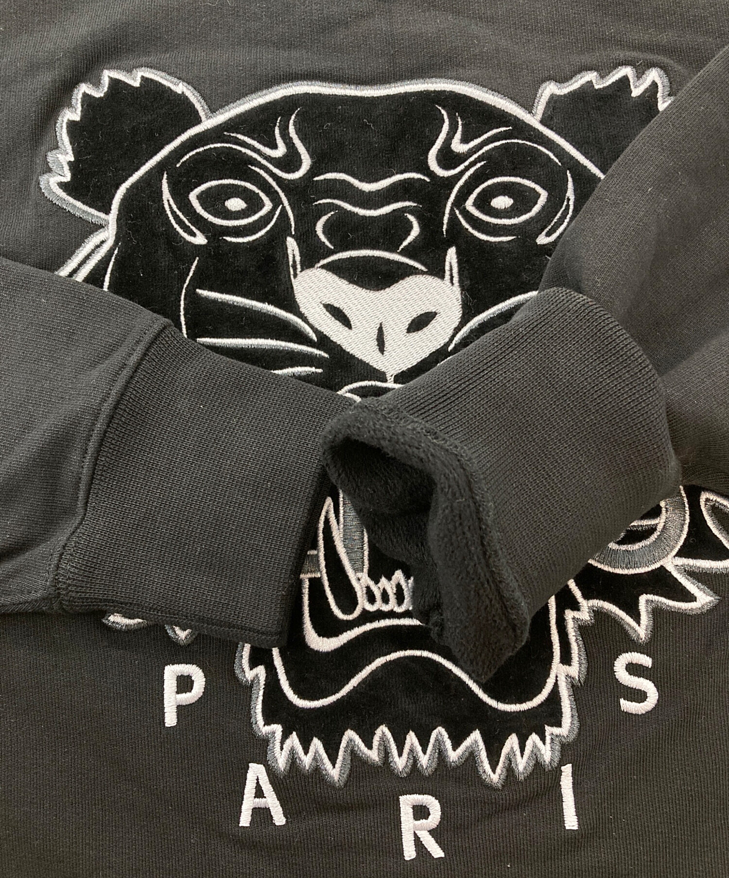 KENZO刺繍トレーナー XS スエット KENZO(ケンゾー) / 虎刺繍