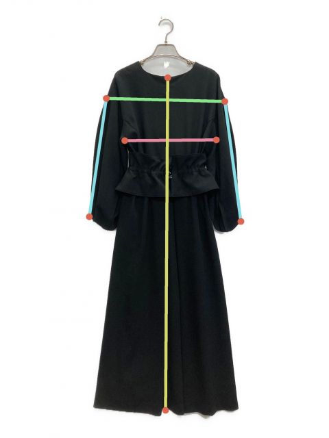 中古・古着通販】ADORE (アドーア) 2wayワンピース ブラック サイズ 