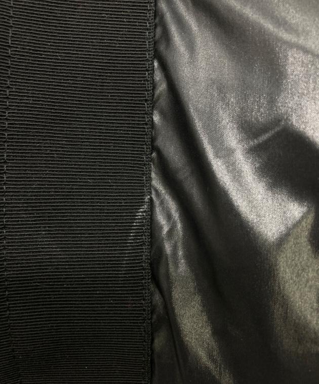 中古・古着通販】CHANEL (シャネル) ナイロンギャザーコート ブラック