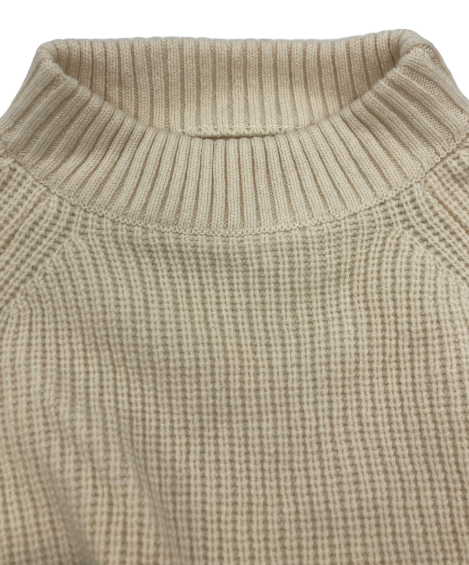 中古・古着通販】sacai (サカイ) ドッキングニット アイボリー