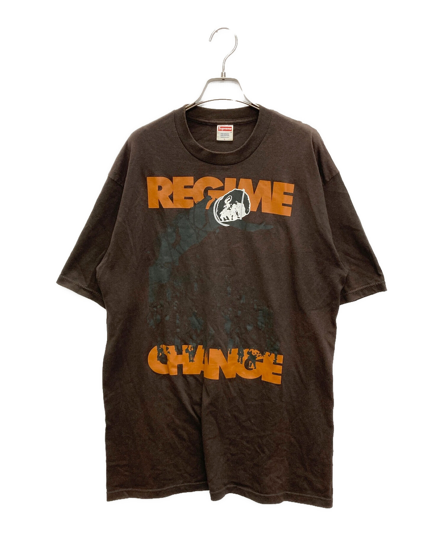 Supreme REGIME CHANGE Tシャツ XL Supreme regime orders change tee