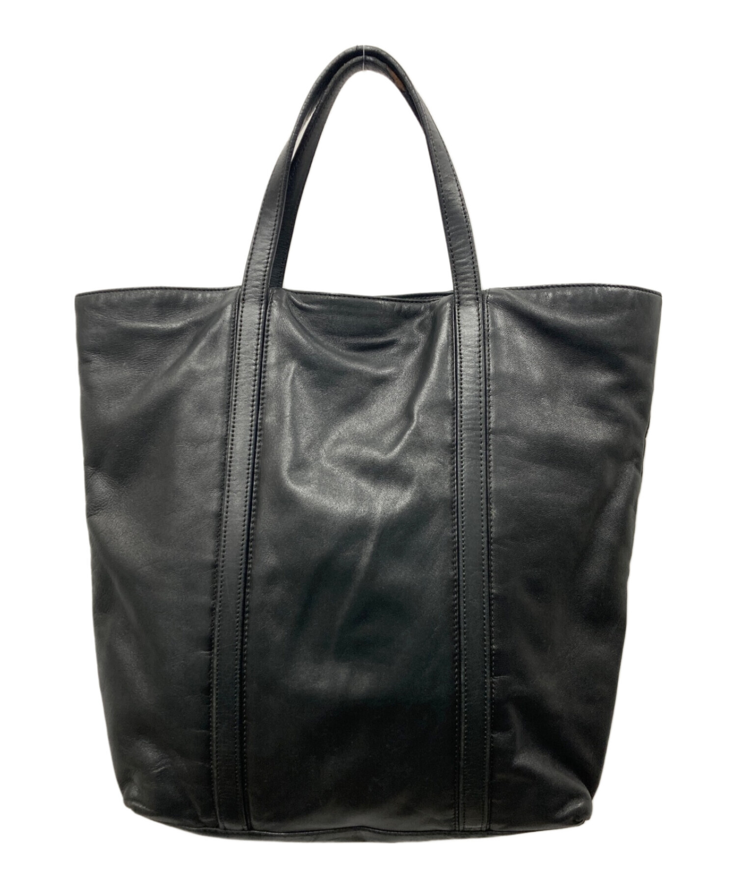 LOEWE(ロエベ) トートバッグ - 黒 レザー