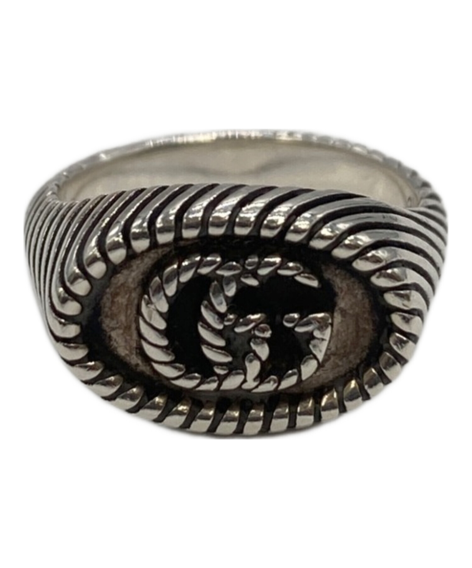 中古・古着通販】GUCCI (グッチ) GGロゴリング サイズ:3号｜ブランド 