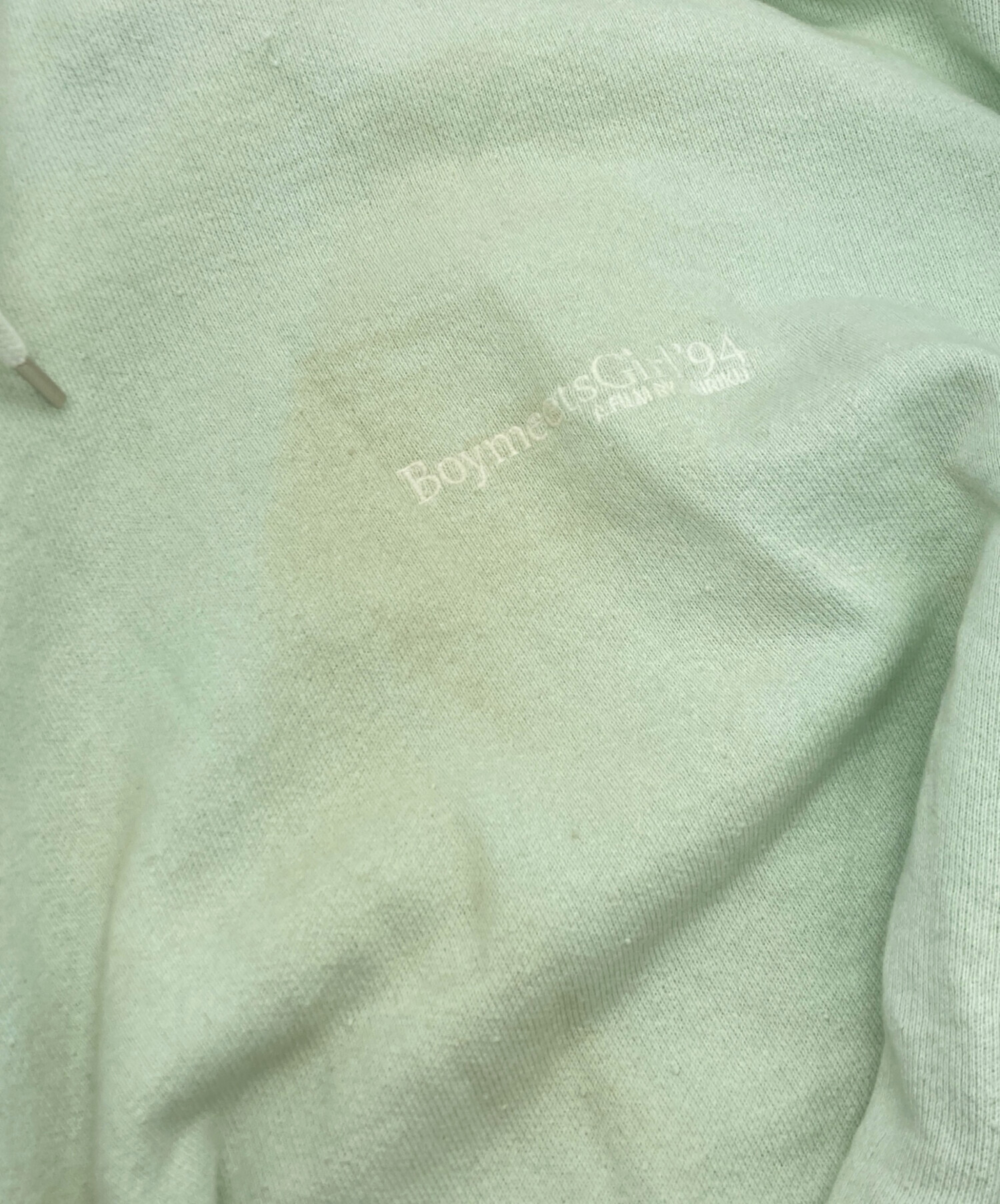 中古・古着通販】DAIRIKU (ダイリク) BoymeetsGirl Cut off Hoodie