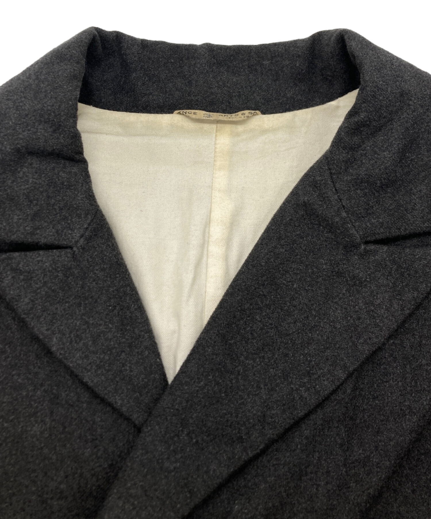 中古・古着通販】ARTS&SCIENCE (アーツアンドサイエンス) ダブルコート