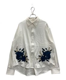 中古・古着通販】HARE (ハレ) Ado (アド) ローズシシュウシャツ 