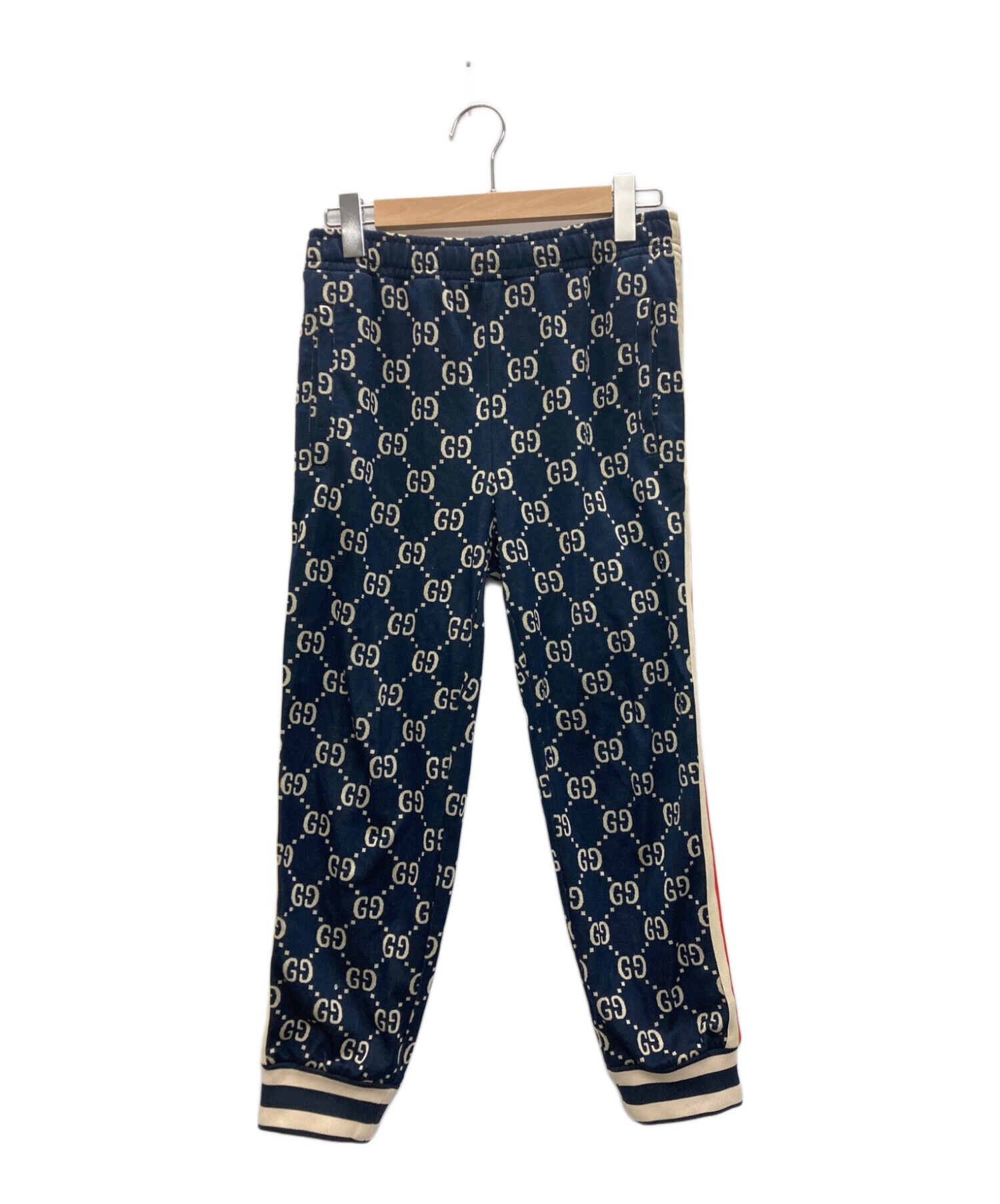 中古・古着通販】GUCCI (グッチ) GGジャカードジョギングパンツ 