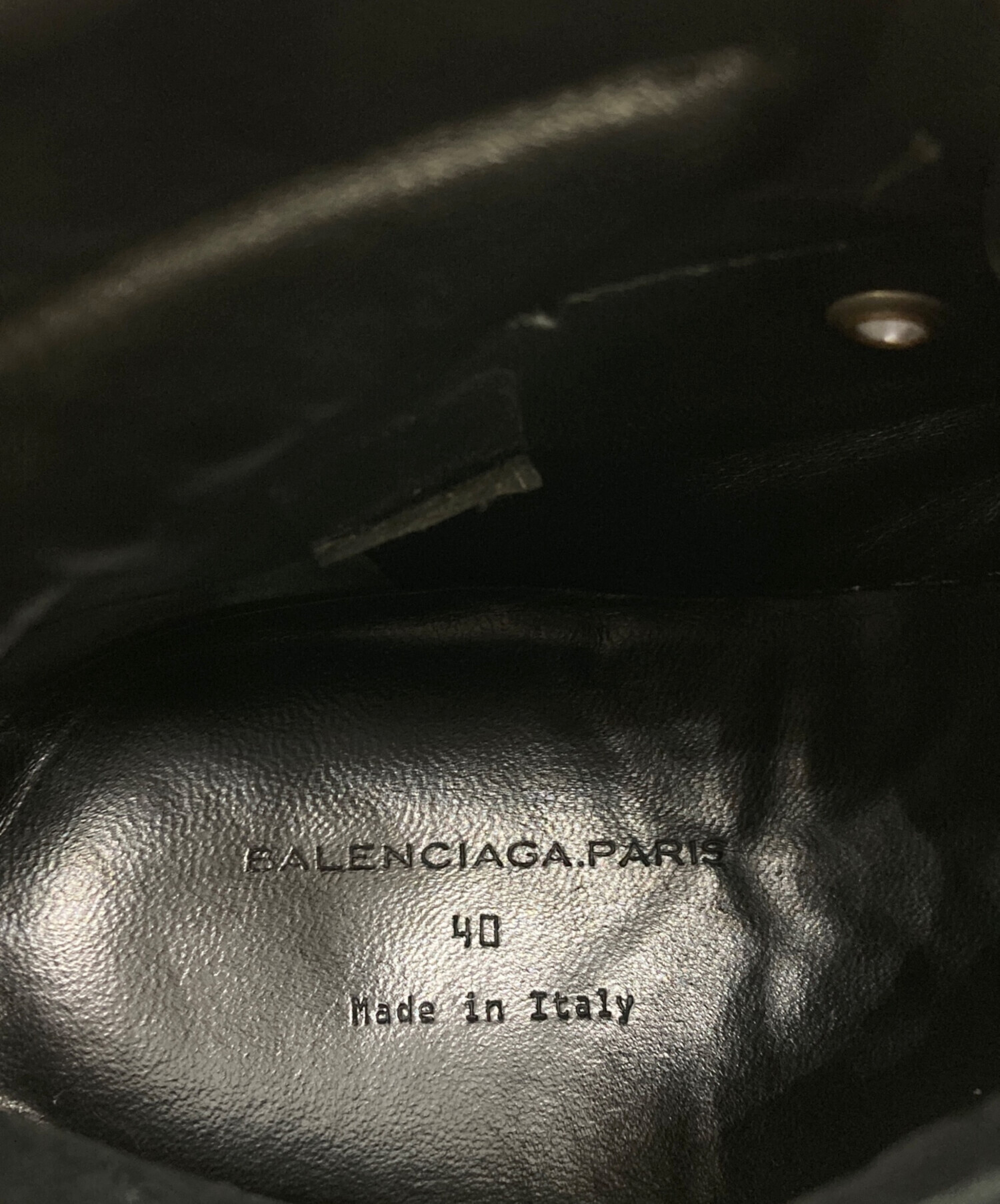 中古・古着通販】BALENCIAGA (バレンシアガ) ユーズド加工ハイカット 