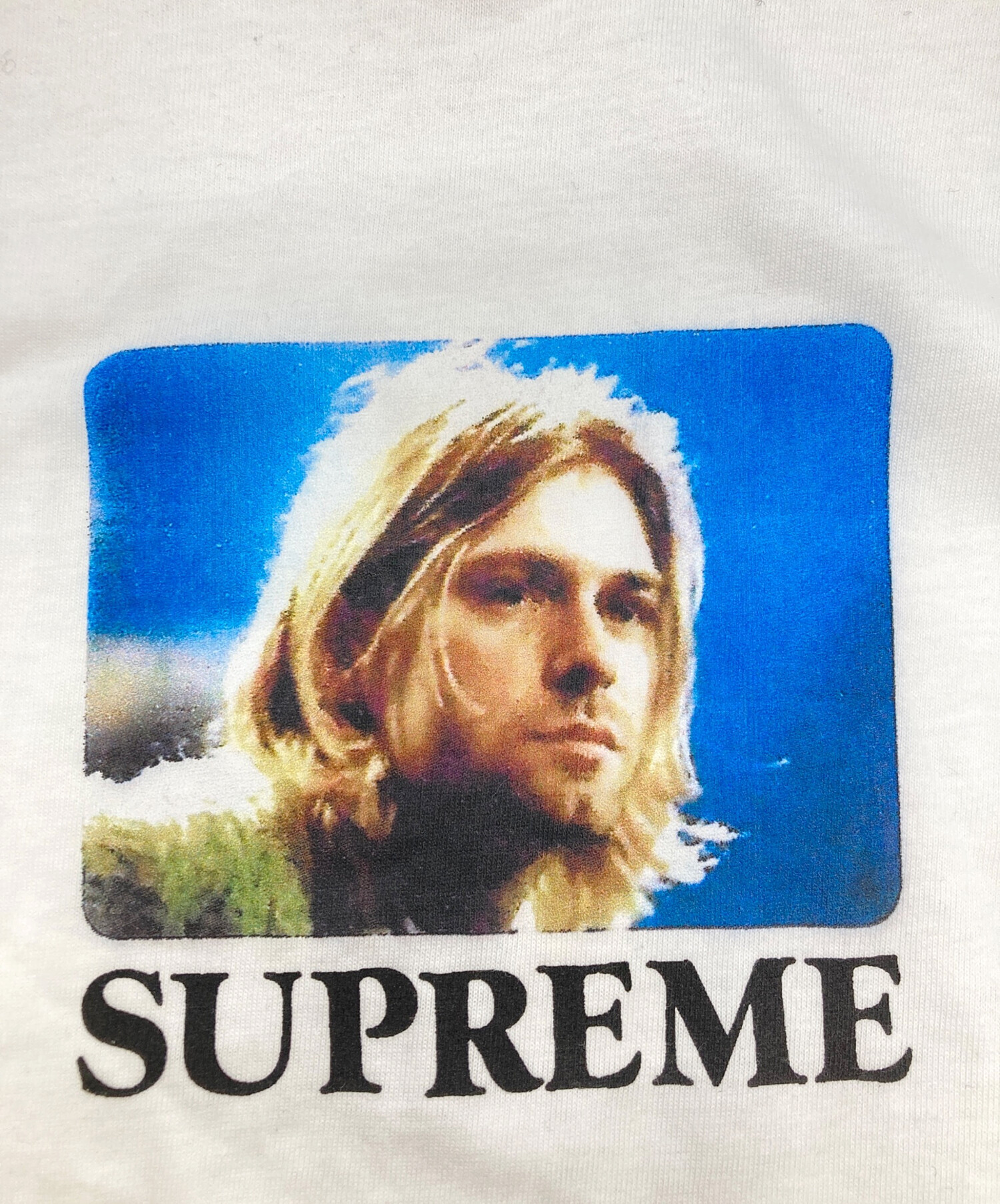 中古・古着通販】SUPREME (シュプリーム) Kurt Cobain Tee ホワイト 