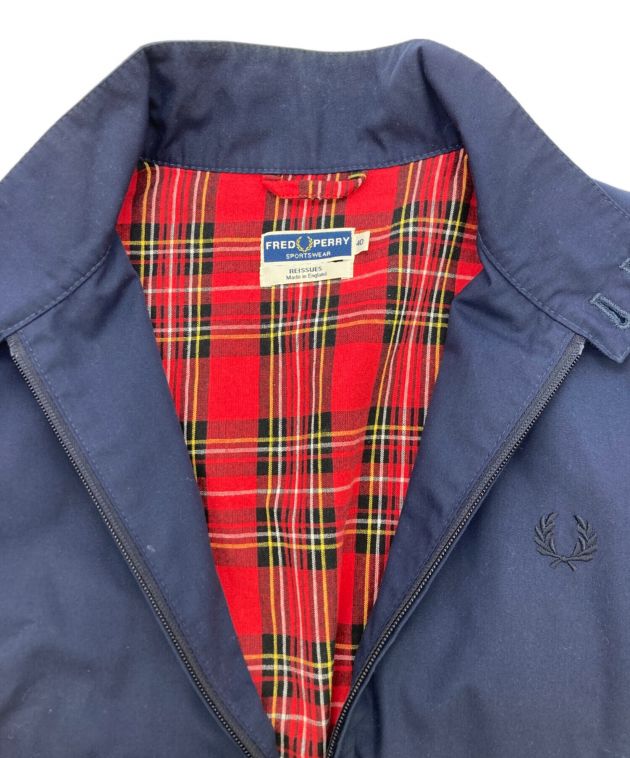 FRED PERRY フレッドペリー　ハリントンジャケット　リバーシブル　古着 中古・古着通販】FRED PERRY (フレッドペリー) リイシュー ハリントン