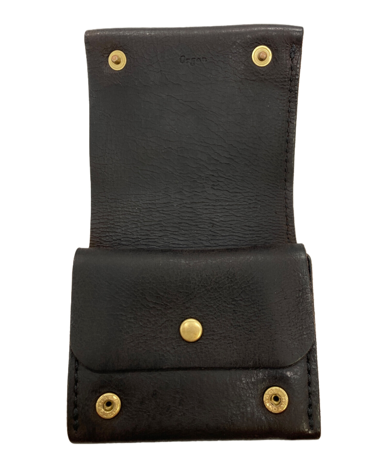 中古・古着通販】organ (オルガン) 2つ折り財布 ブラウン｜ブランド